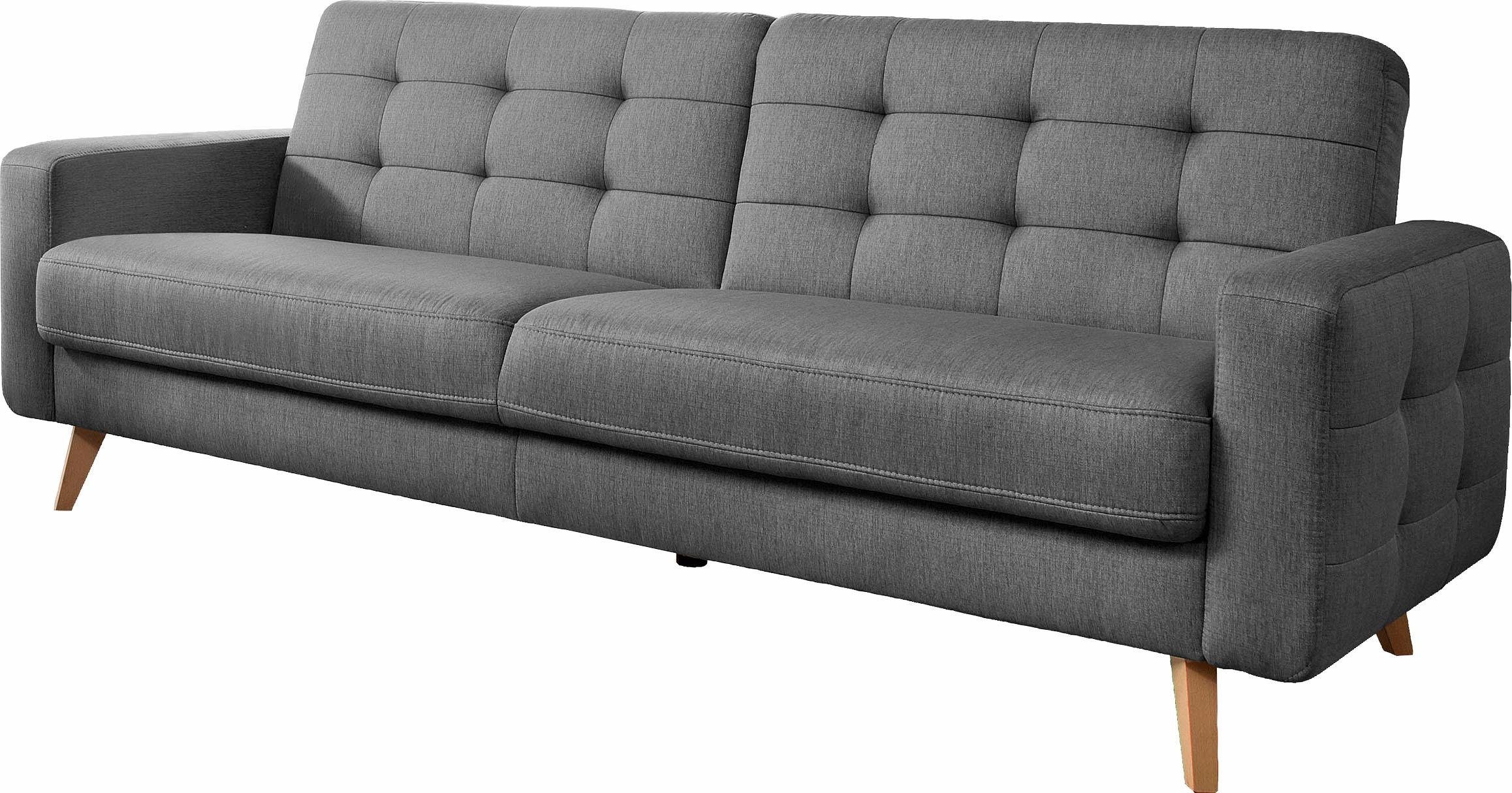 exxpo - sofa fashion 3-zitsbank Nappa, compact en comfortabel, handig, tijdloos design, L-vorm