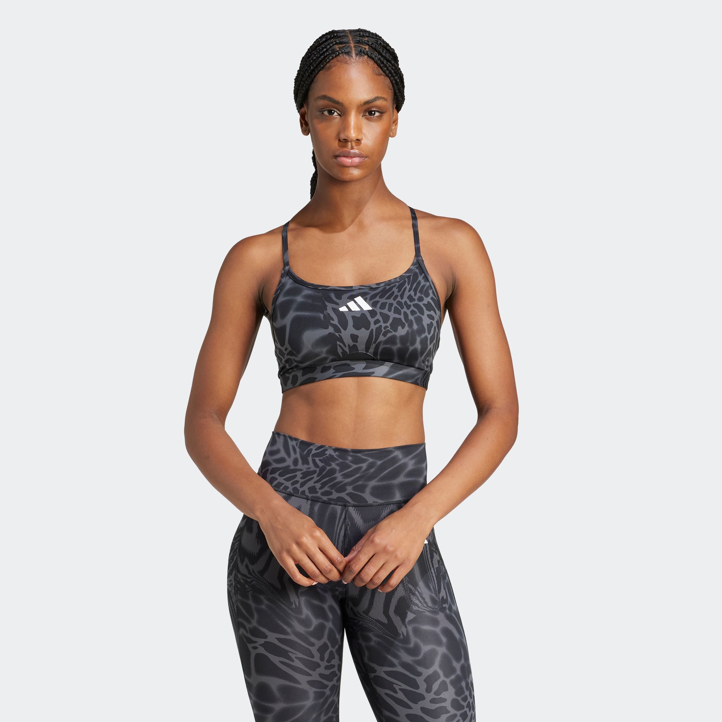 adidas Performance Sport-bh TE 3S AER AOP B (1-delig)