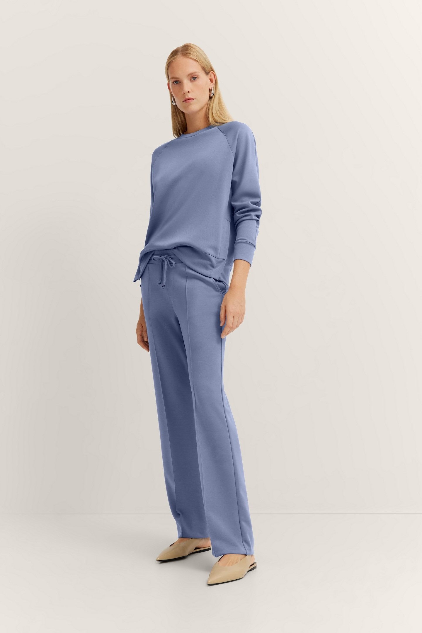 Bugatti Stoffen broek met elastische taille