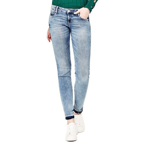 GUESS NU 15% KORTING: Guess jeans, met contrast-zoom