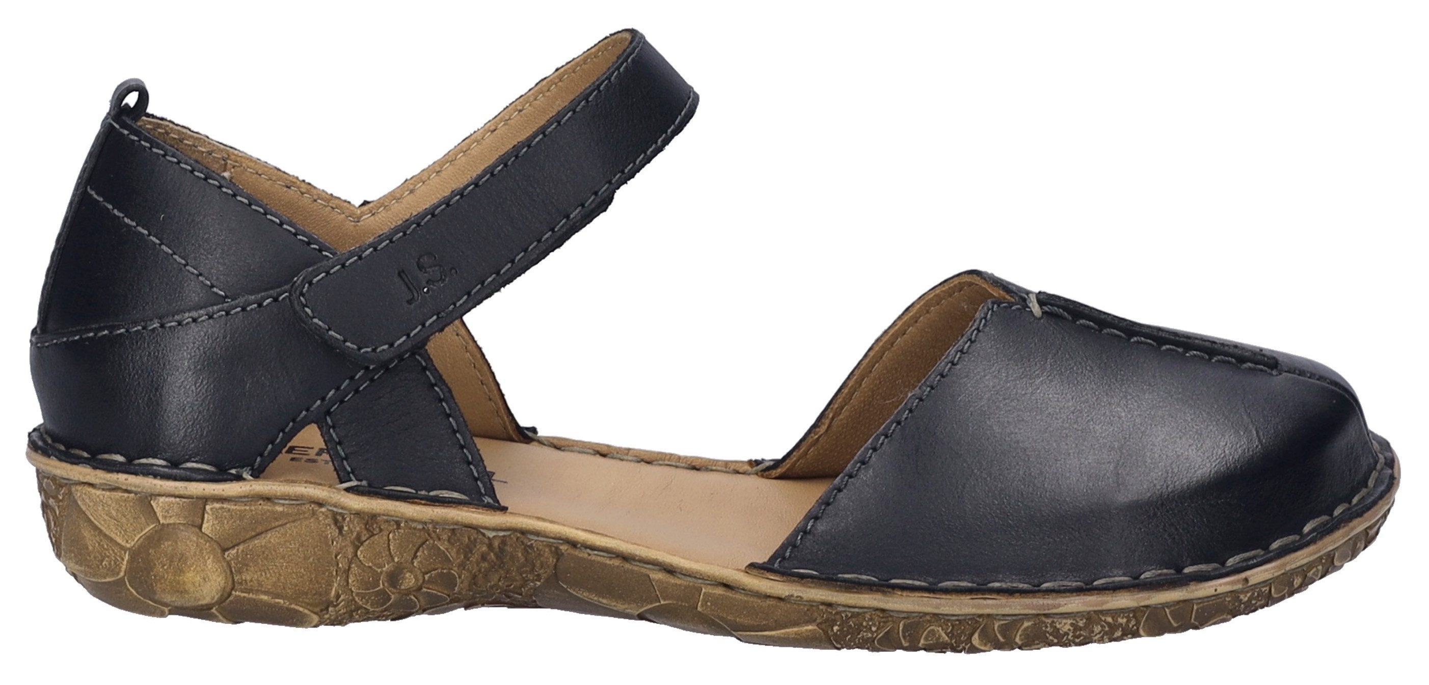 Josef Seibel Ballerina's met riempje ROSALIE 42 , sandaal, gespschoen, comfortschoen met klittenbandsluiting