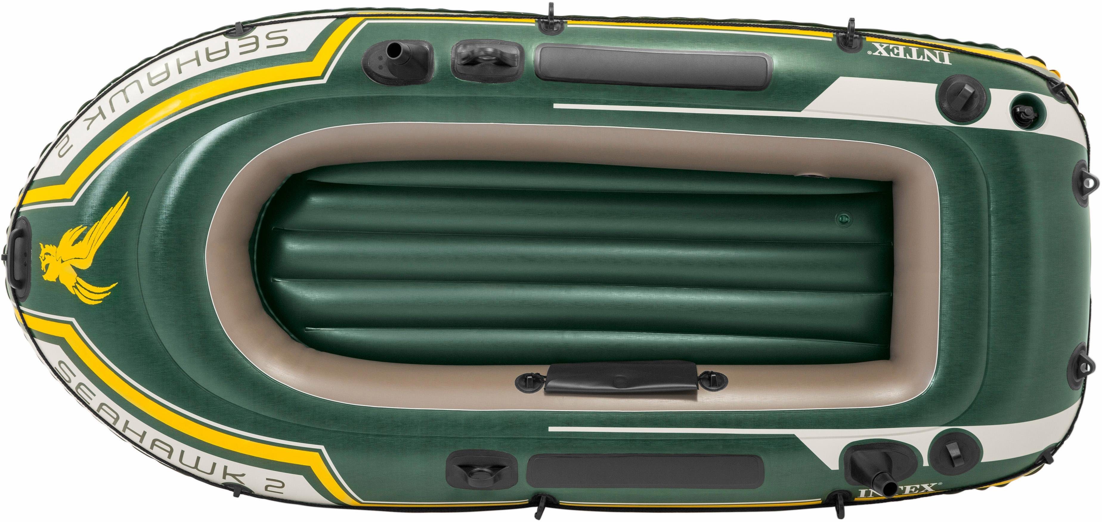 intex opblaasboot seahawk 2 (set) groen