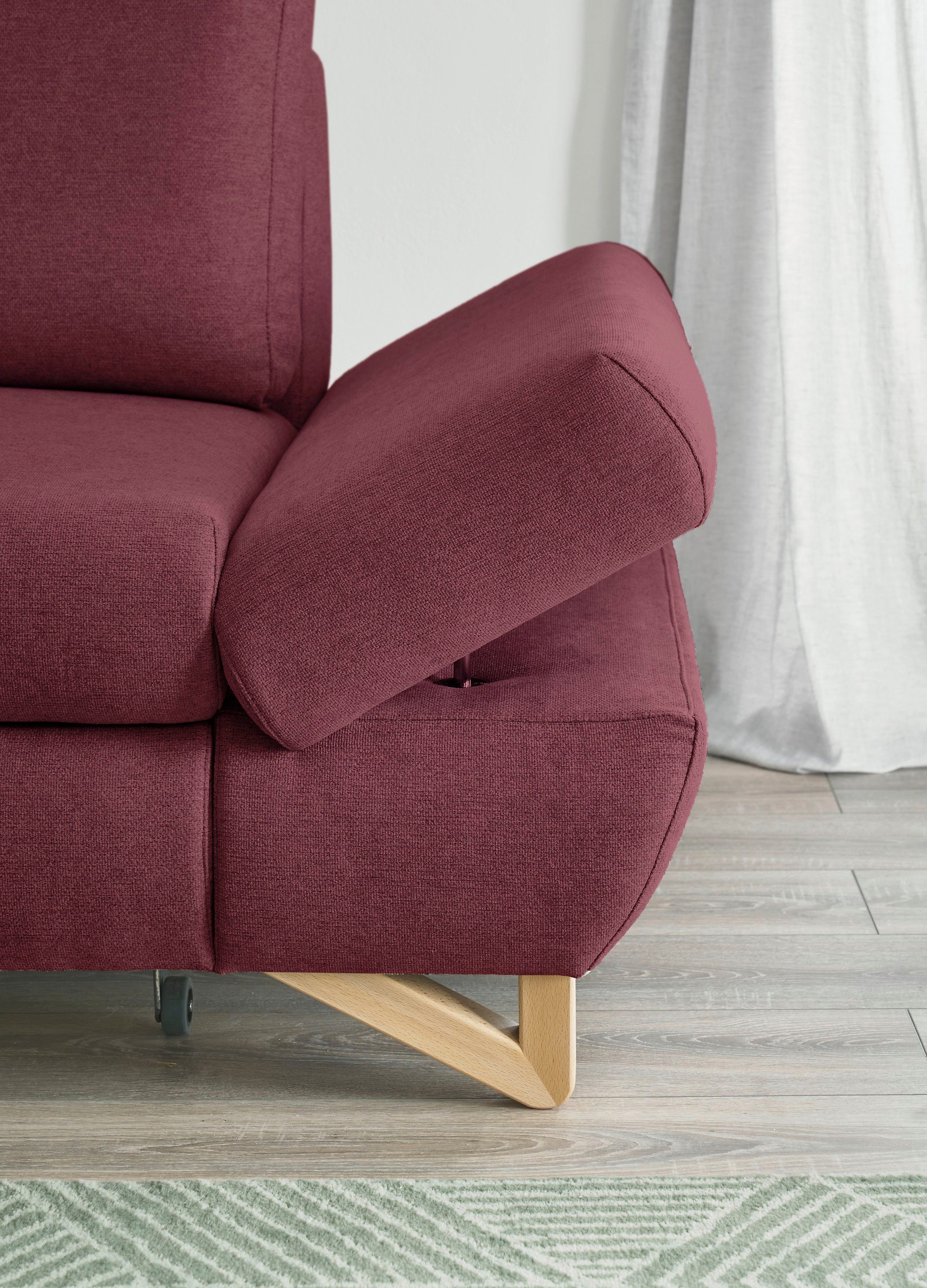 INOSIGN Slaapbank City/Giron comfortabele slaapbank (ligoppervlak 245 x 138 cm) en bedlade