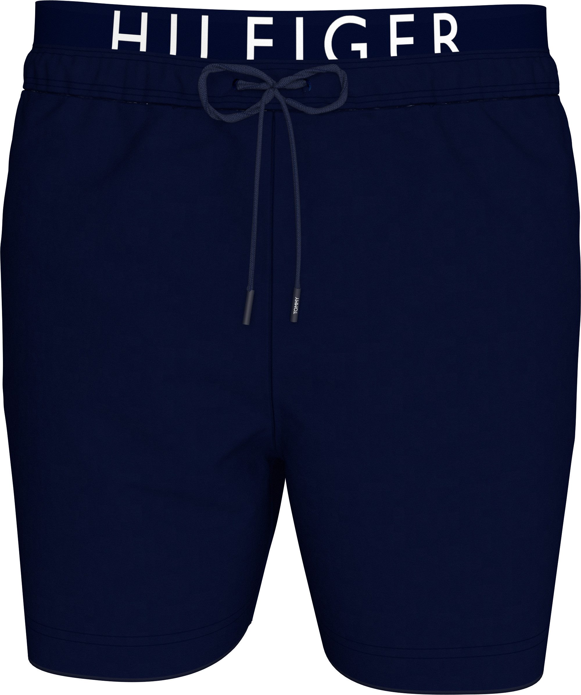 Tommy Hilfiger Swimwear Zwemshort MEDIUM DRAWSTRING DW met bindband, met logo-opdruk