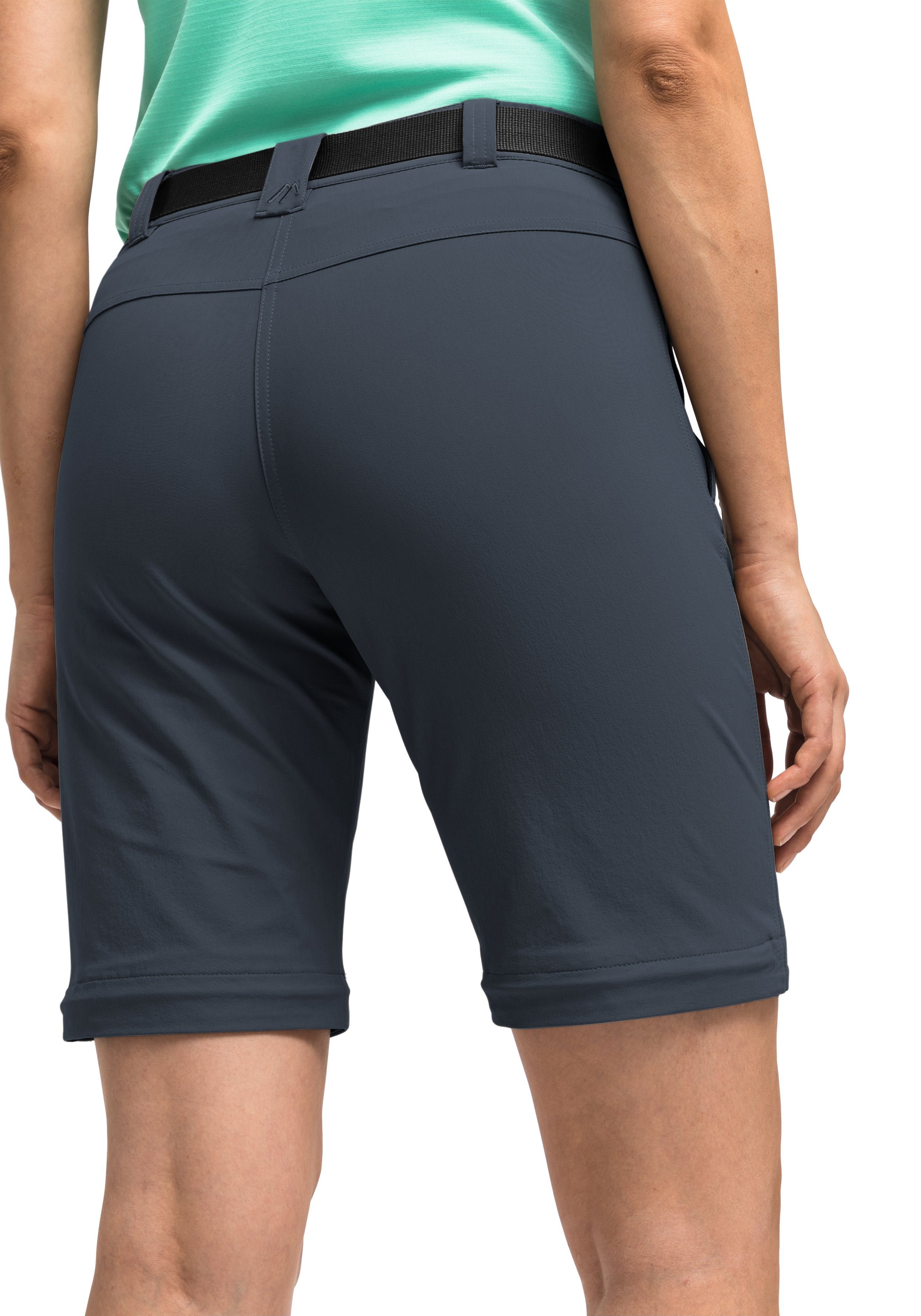 Maier Sports Functionele broek Nata 2 Dames wandelbroek, afritsbare outdoorbroek, 3 zakken, regular fit