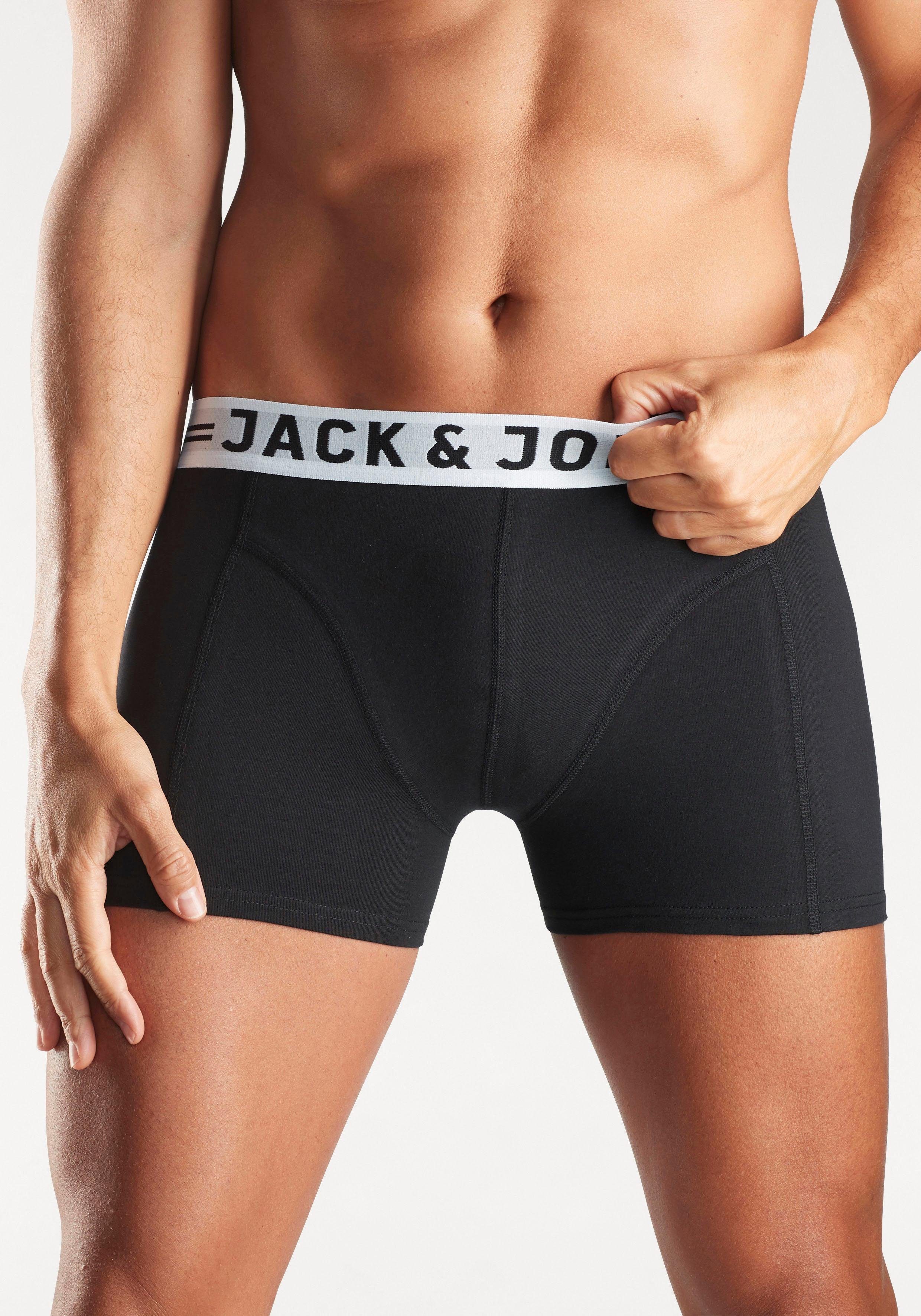 Jack & Jones Boxershort Sense Trunks (set, 3 stuks)