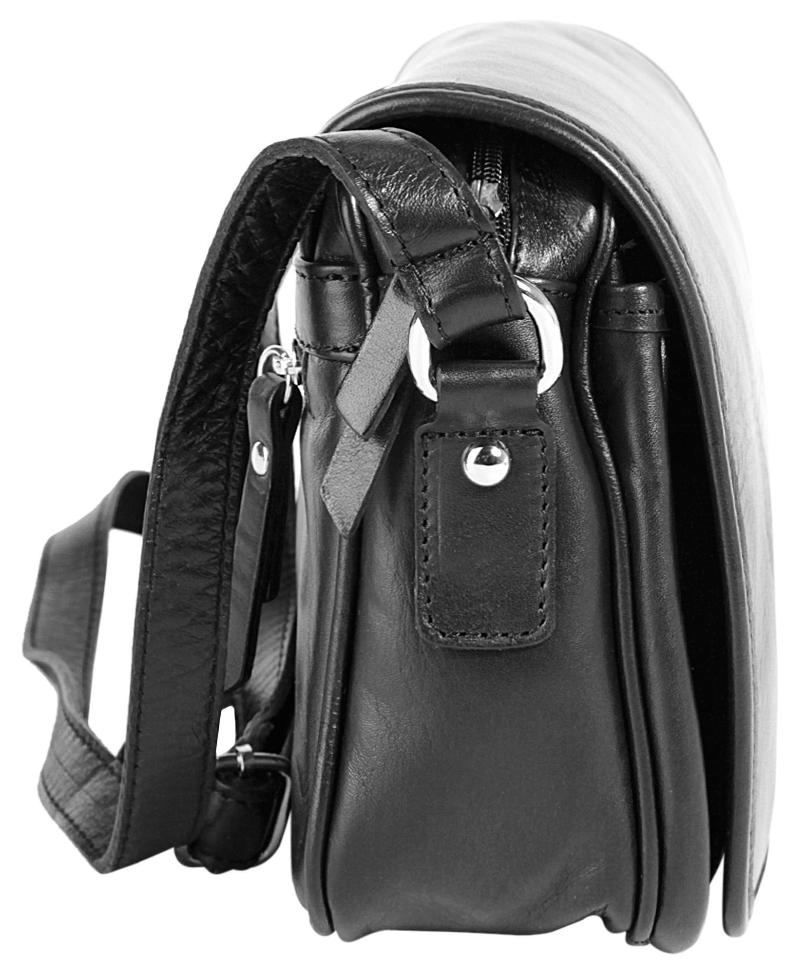 Samantha Look Schoudertas echt leer, made in italy