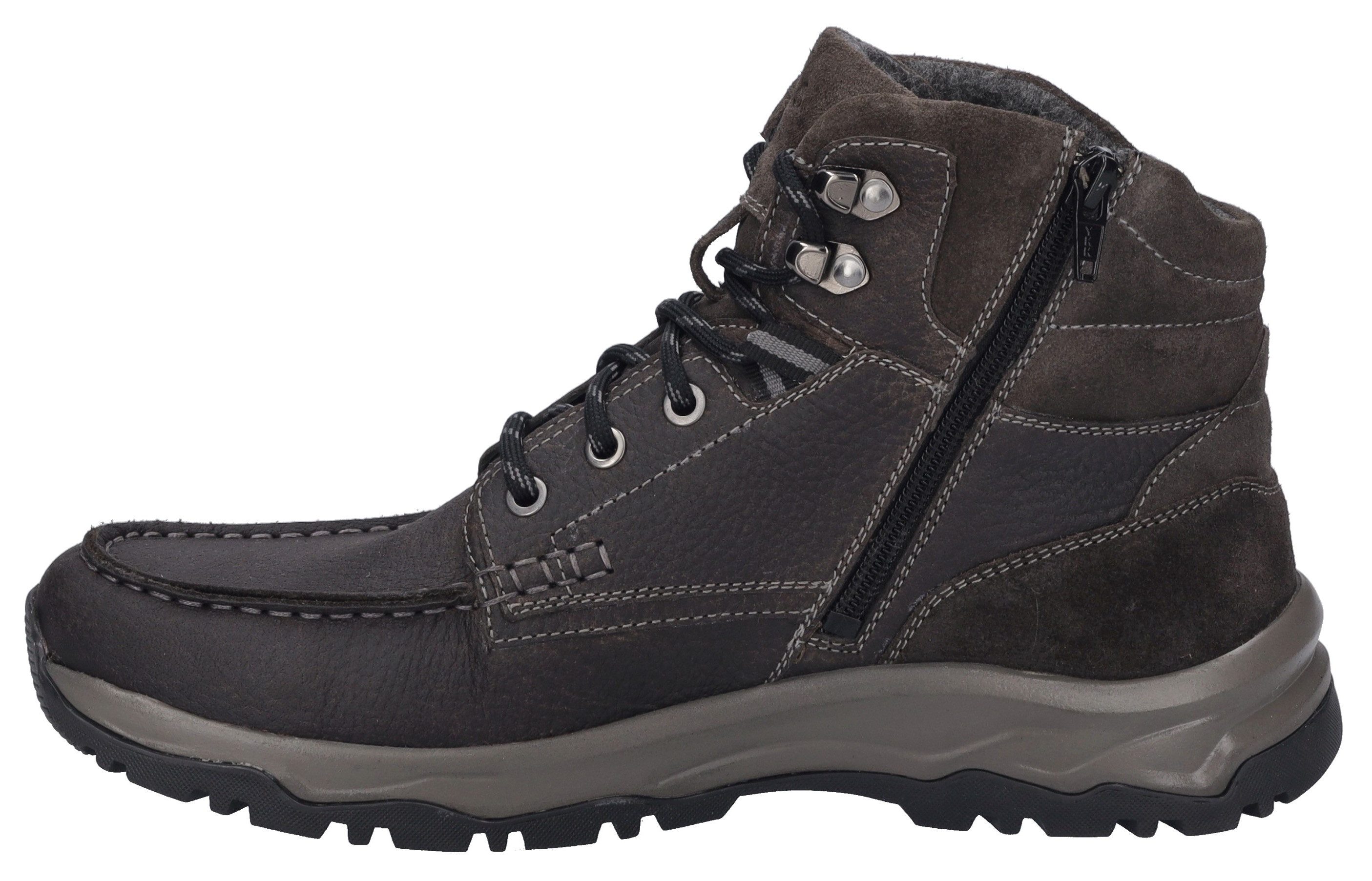 Josef Seibel Veterschoenen Leroy 01 , trekkinglaarzen, laarzen, winterschoen met verwisselbare binnenzool in breedte h
