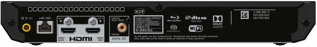 Sony Blu-rayspeler UBP-X700 4k ultra hd