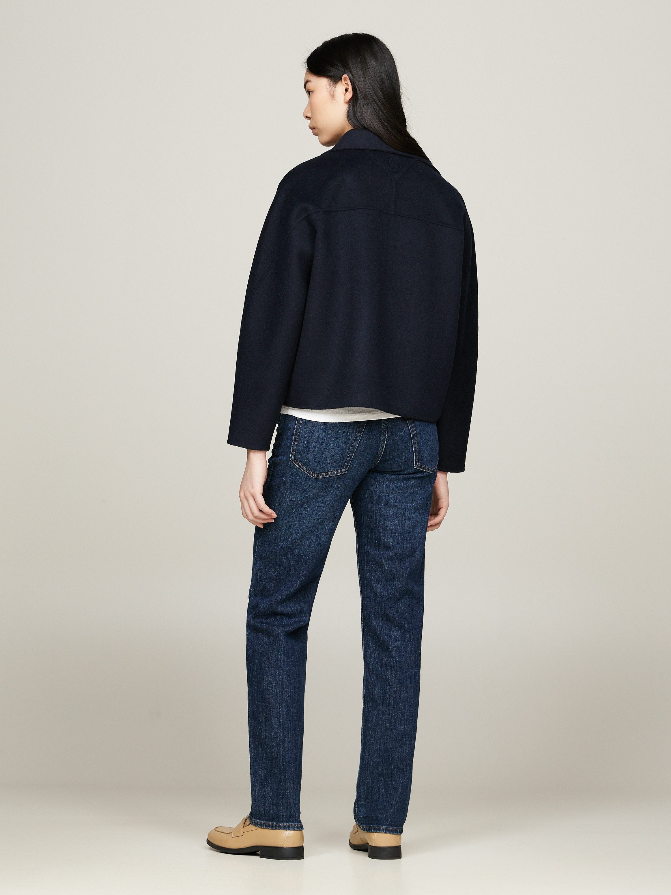 Tommy Hilfiger Outdoorjack DF WOOL BLEND FUNNEL JACKET