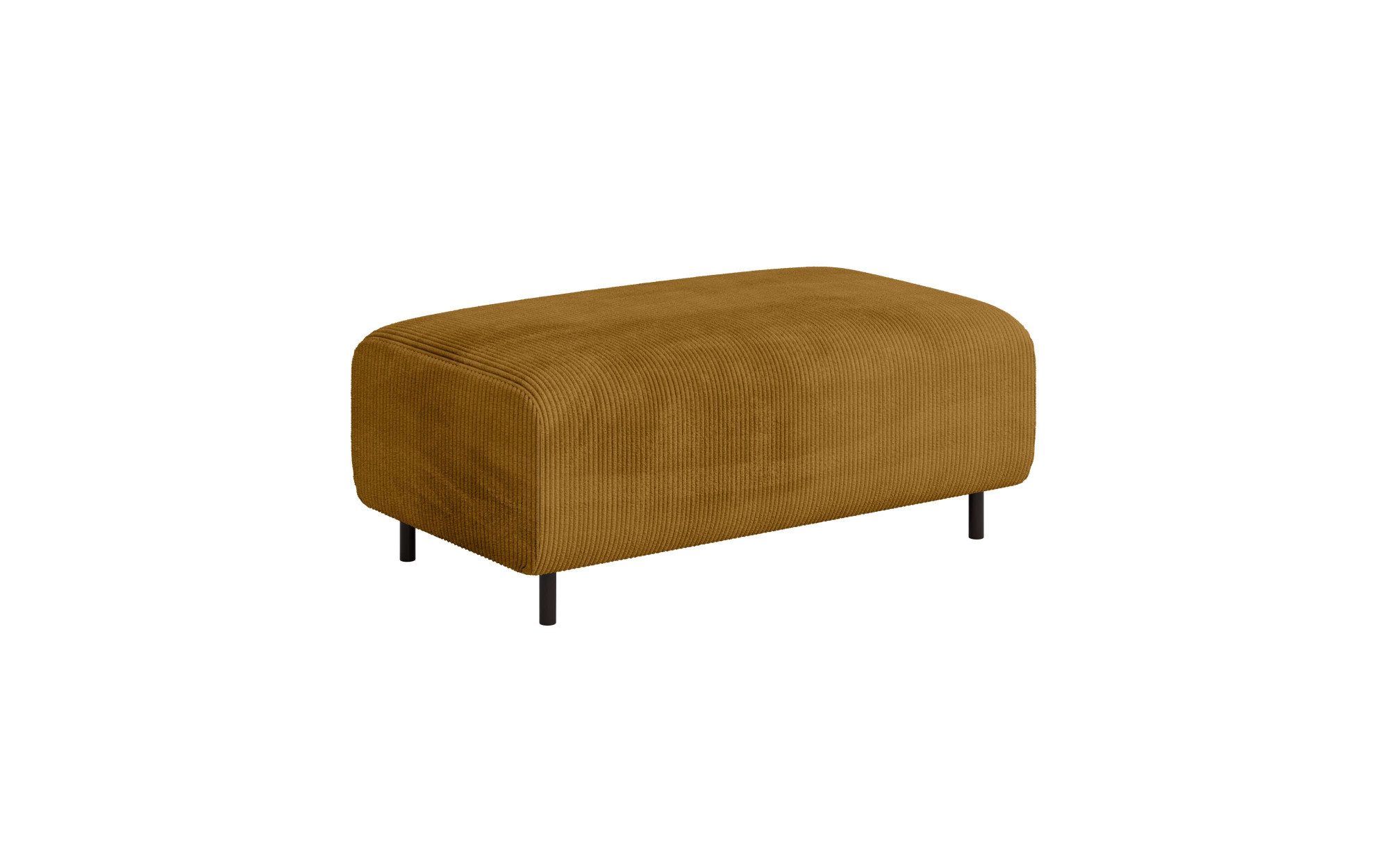 Home affaire Hocker ARROS groot met golfondersteuning, afmetingen B/D/H: 120/70/46 cm