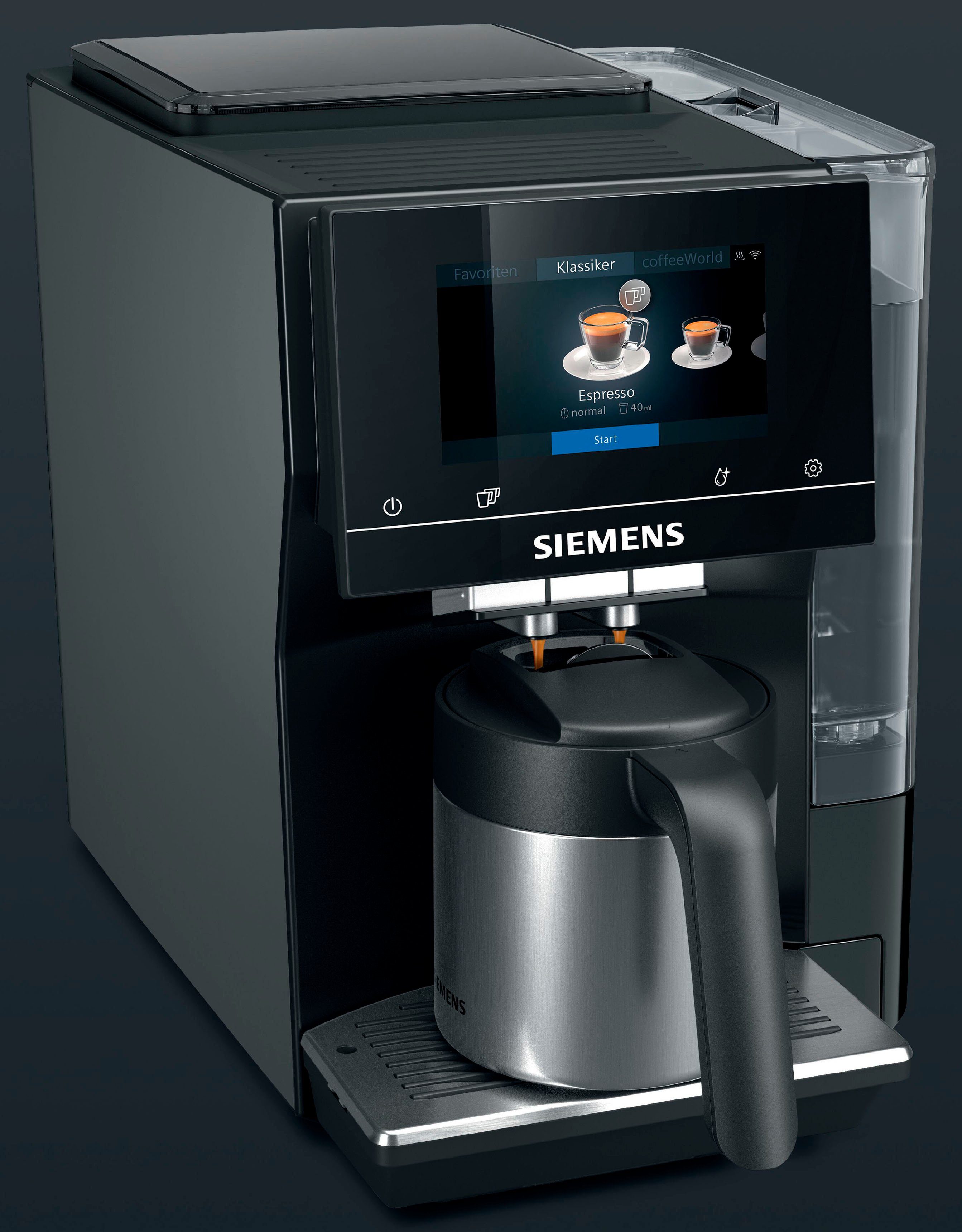 SIEMENS Thermoskan TZ40001, Thermoskan passend bij Siemens volautomaat: EQ500, EQ700, EQ9 plus