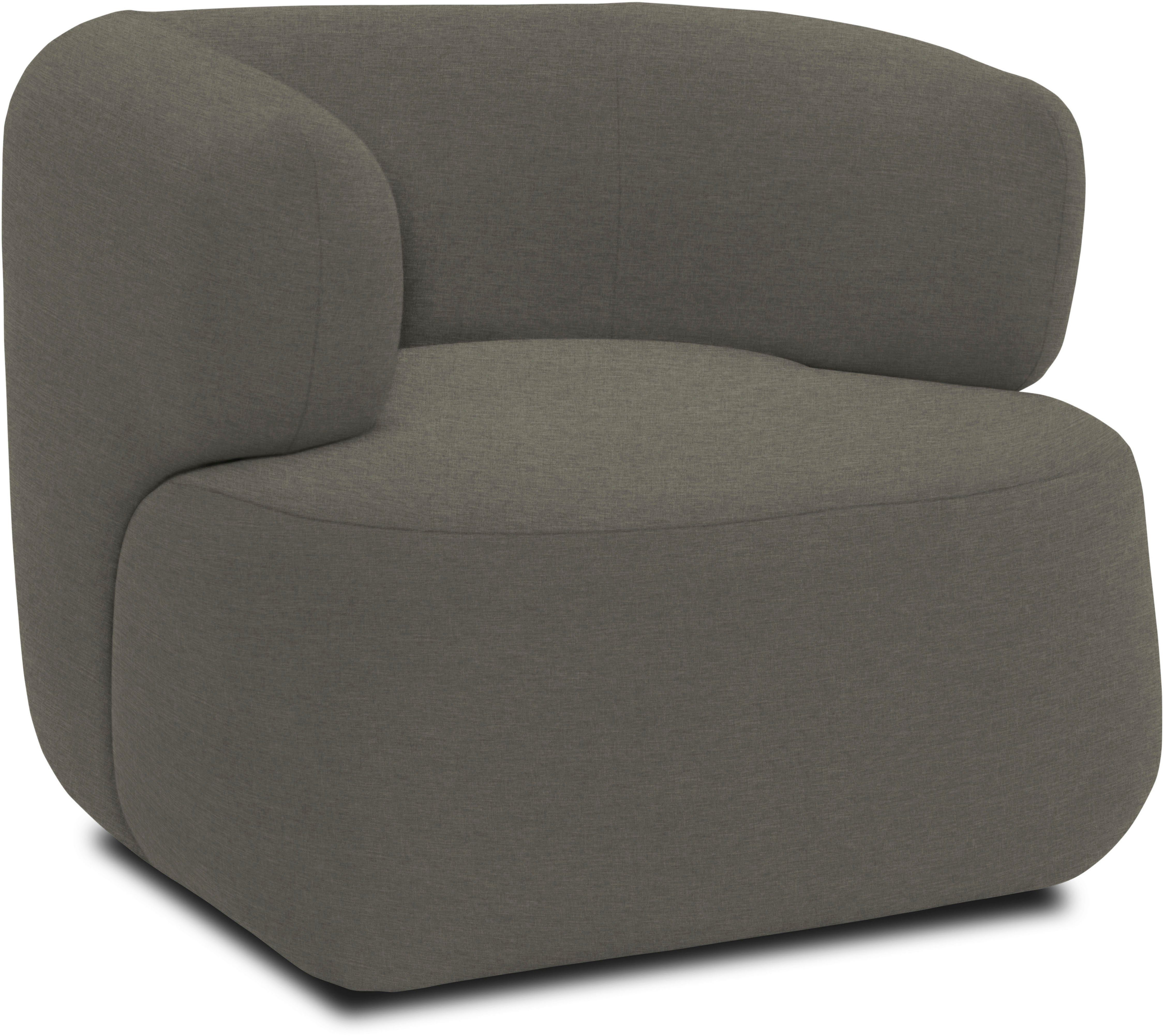 DOMO collection Fauteuil 800012 ontwerpstoel, comfortabel en elegant, organische vormtaal