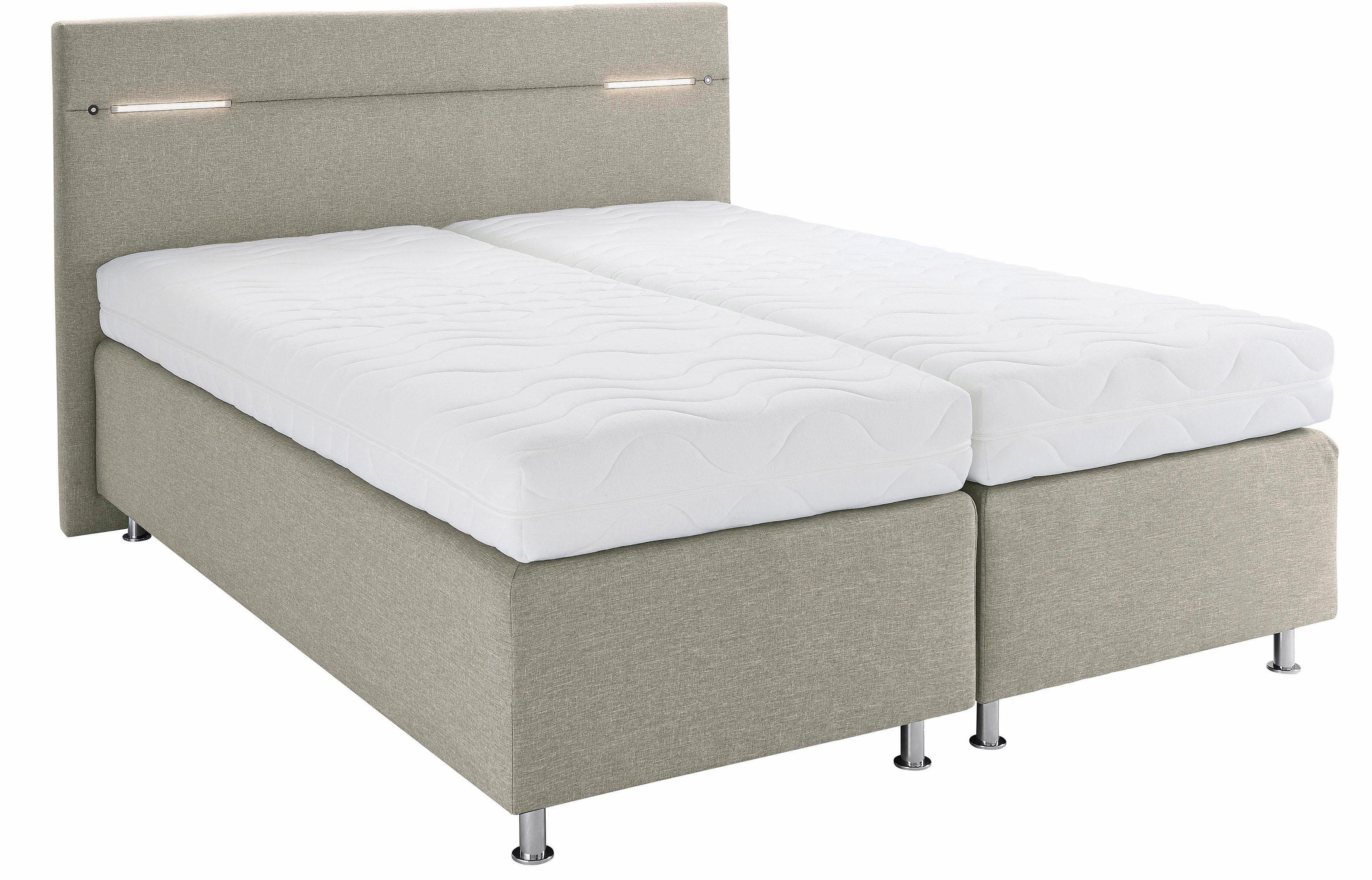 Westfalia Polsterbetten Boxspring naar keuze met ledverlichting