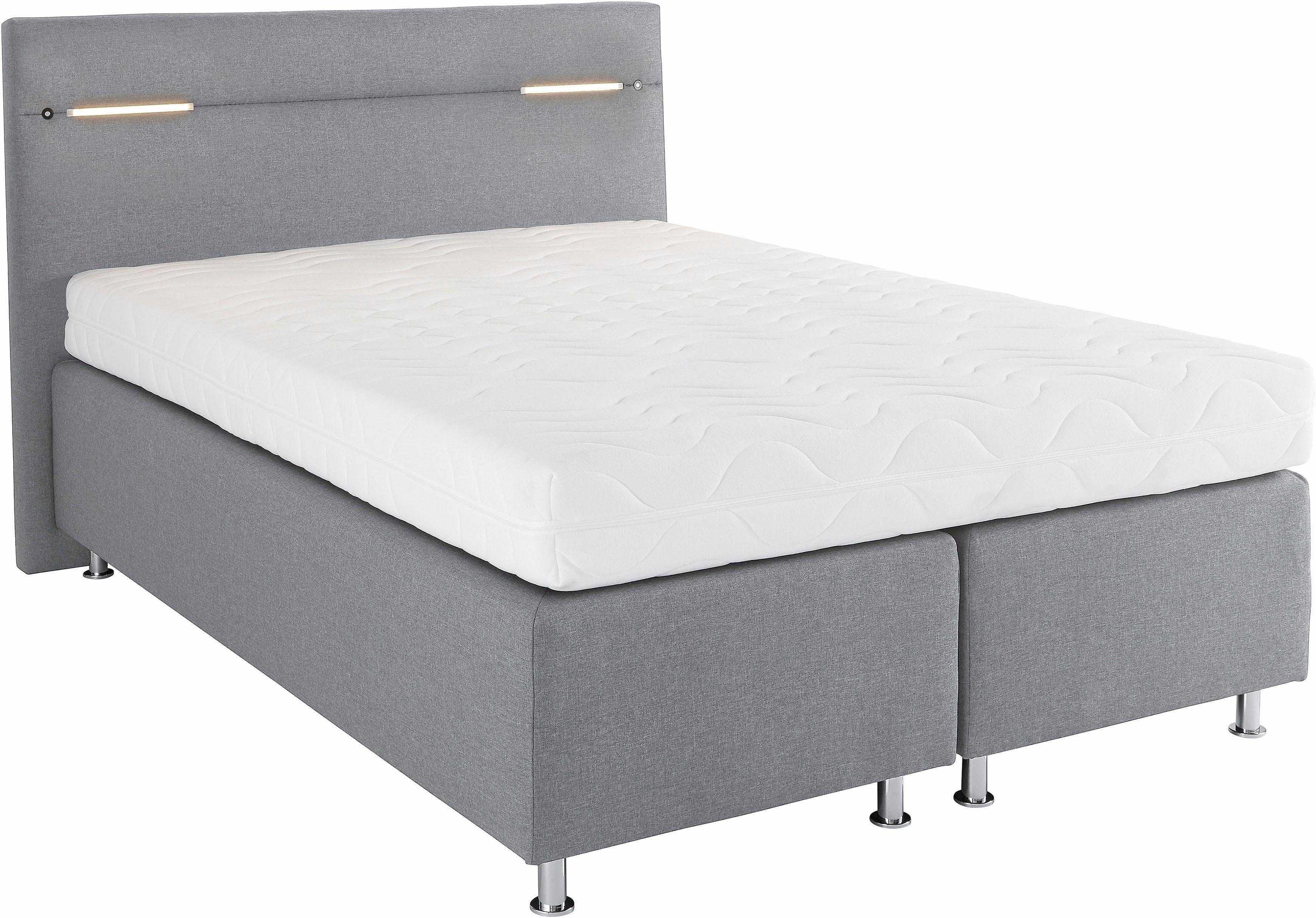 Westfalia Polsterbetten Boxspring naar keuze met ledverlichting