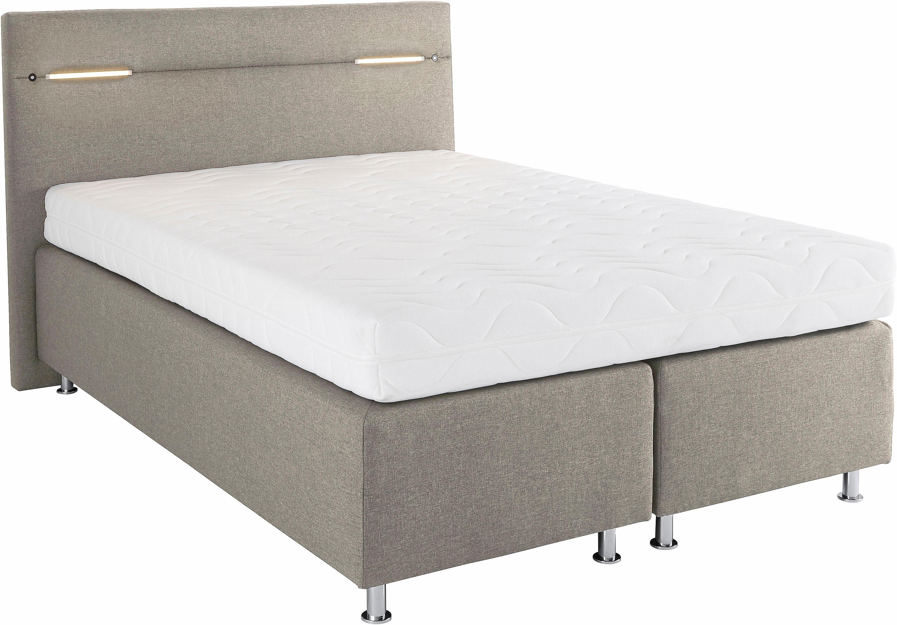 Westfalia Polsterbetten Boxspring naar keuze met ledverlichting