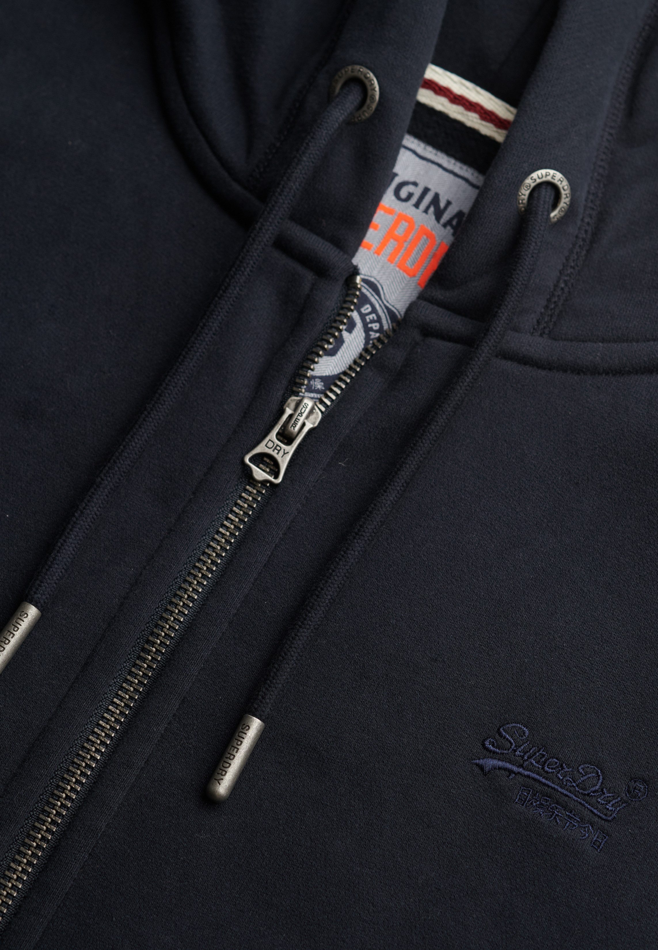 Superdry Capuchonsweatvest ESSENTIAL LOGO ZIP HOODIE HB