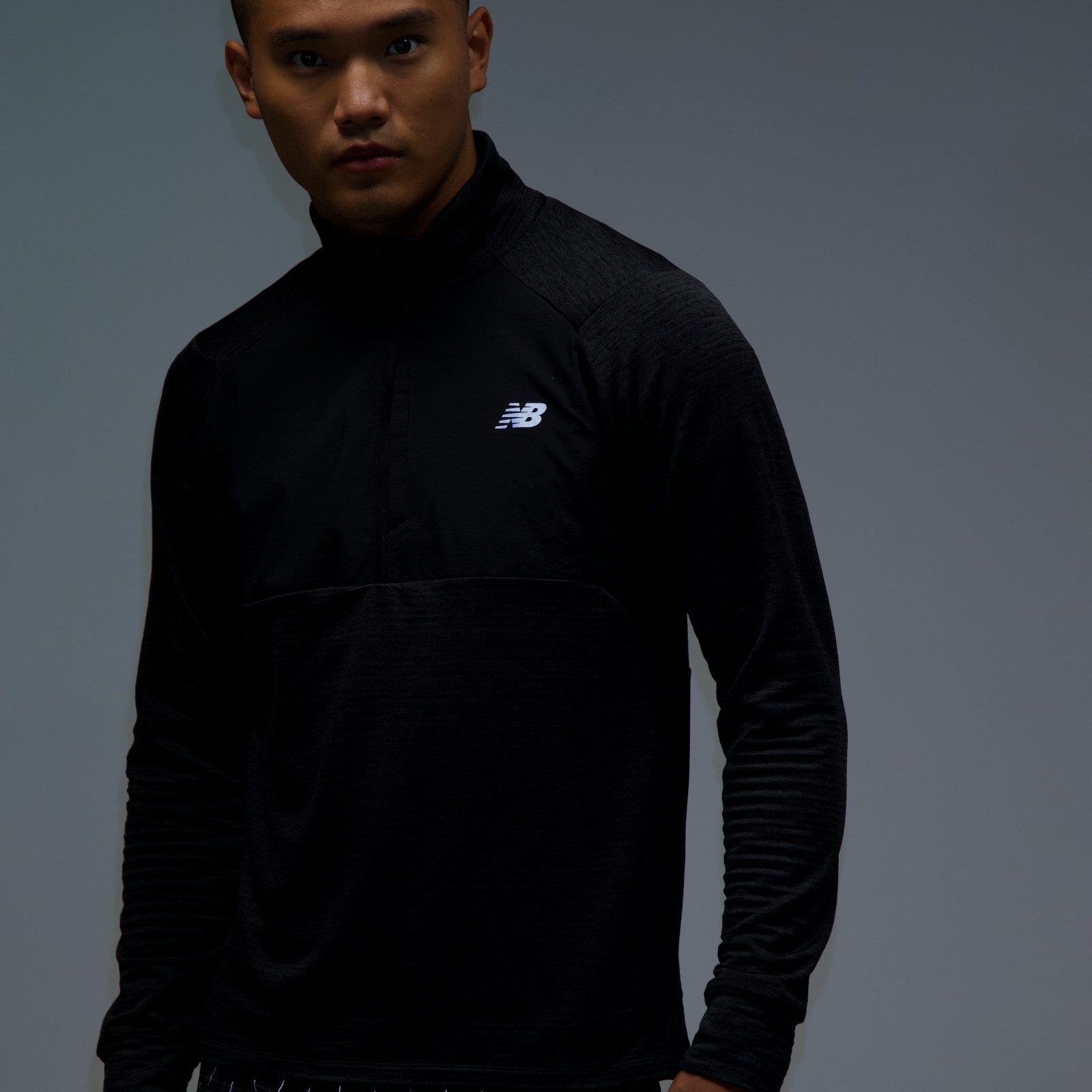New Balance Functioneel shirt Athletics Heat Grid 1/2 Zip