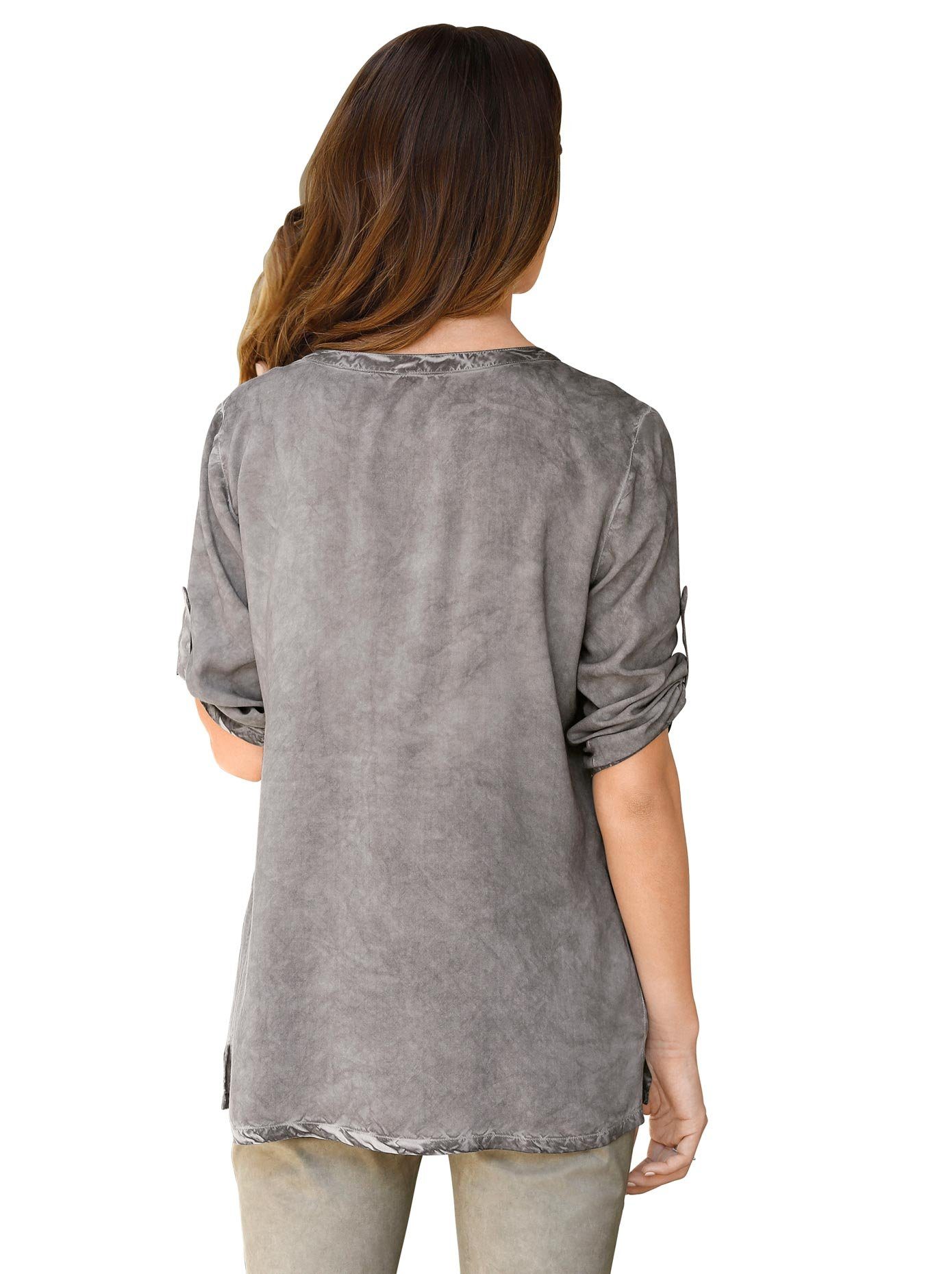 Classic Basics Blouse met korte mouwen