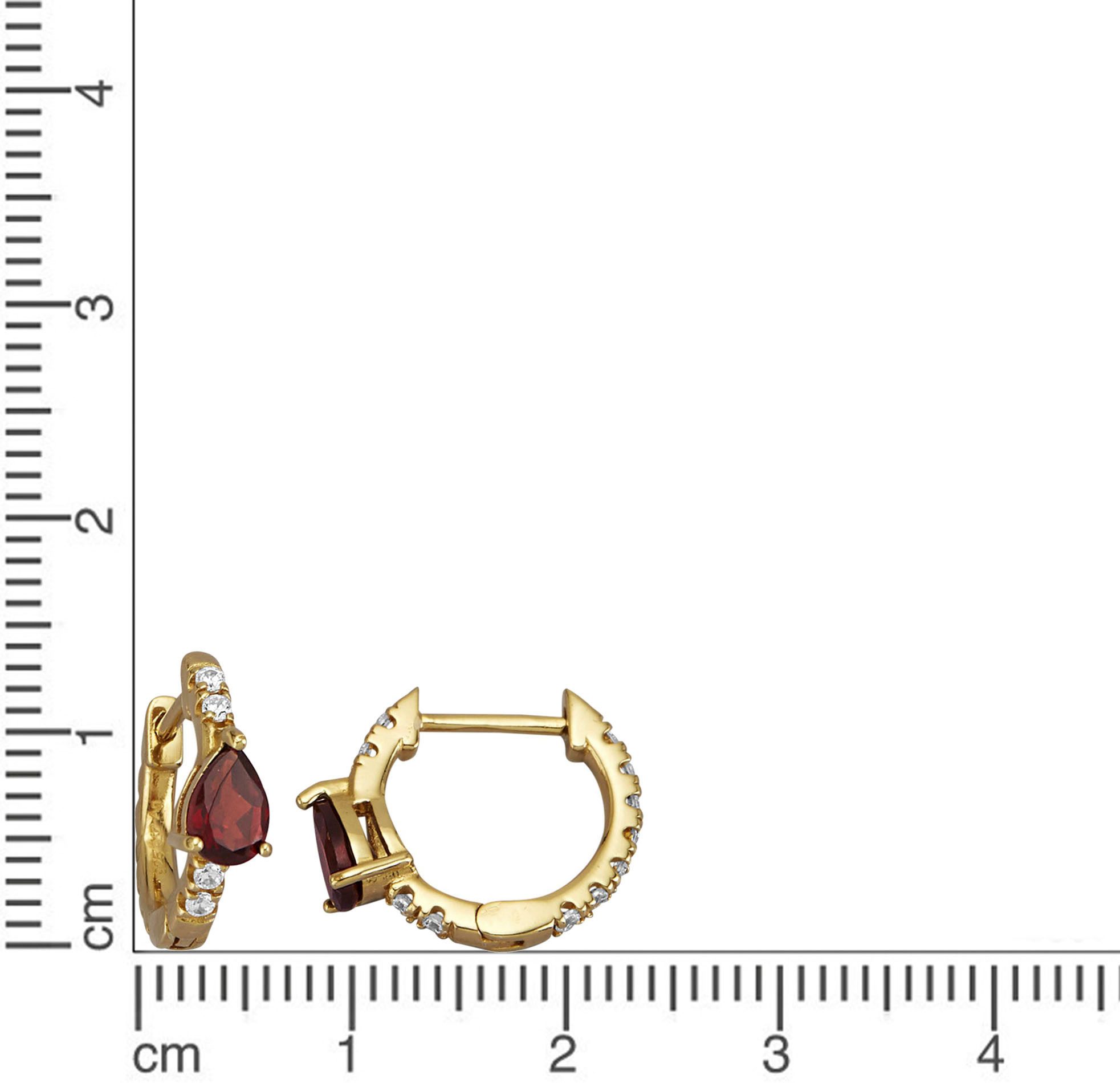 Firetti Paar creolen Sieraad Geschenk zilverkleur 925 Oorsieraden Oorbellen Druppel