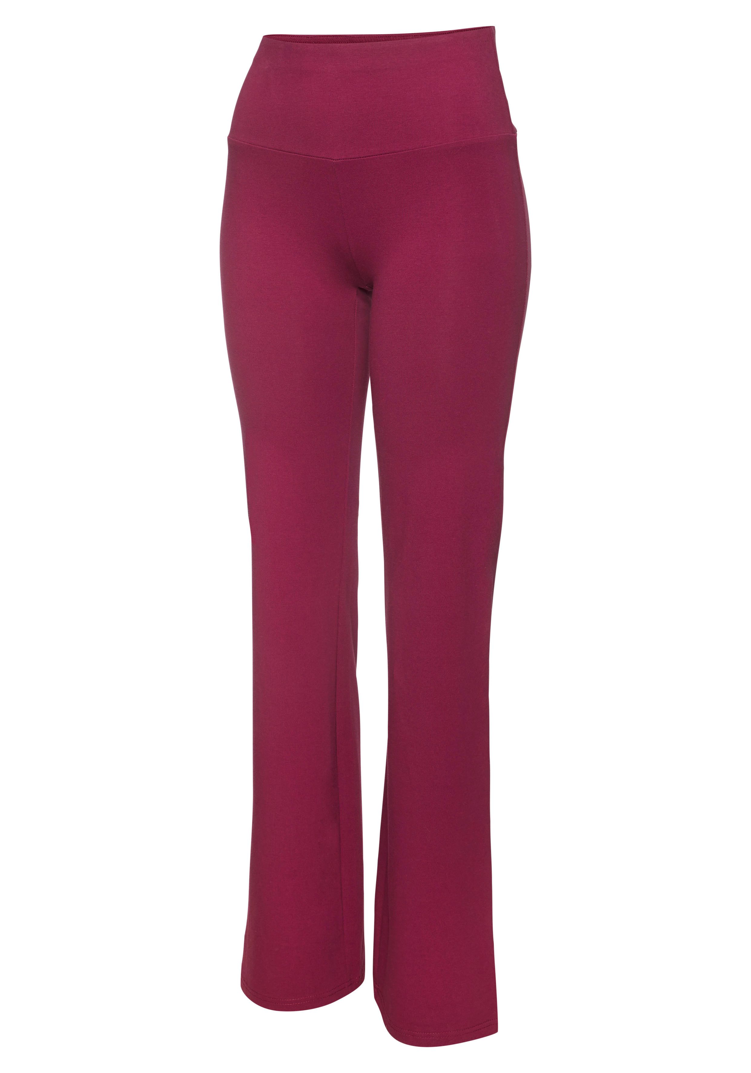 active by Lascana Jazzpants met brede boord