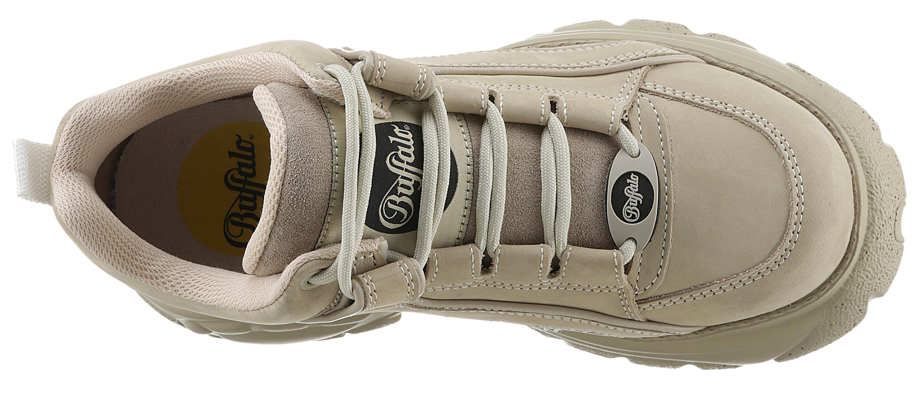 Buffalo Plateausneakers met stevige zool, vrijetijdsschoen, lage schoen, veterschoen