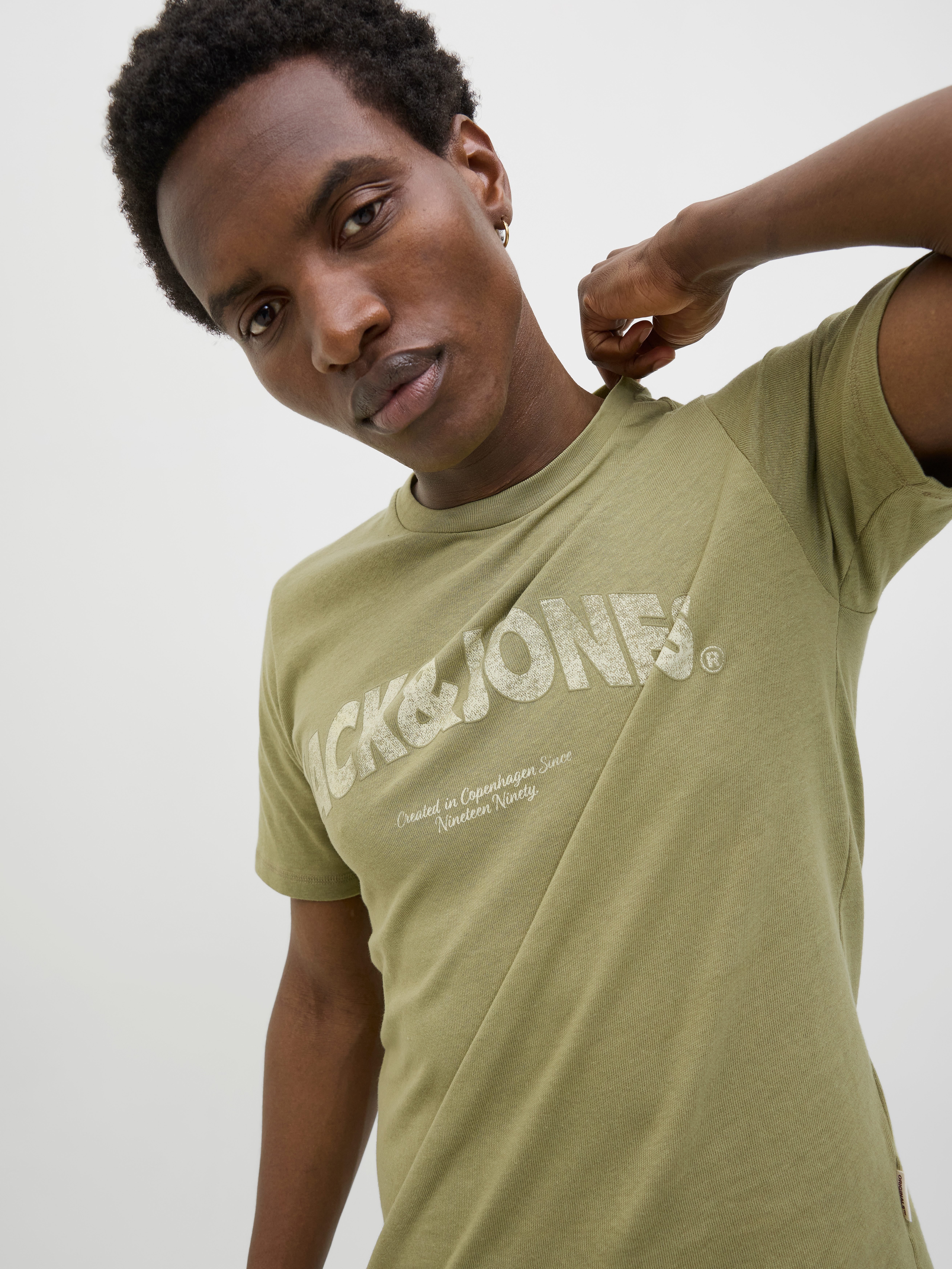 Jack & Jones T-shirt JORALMERIA BOLD BRANDING TEE SS CN