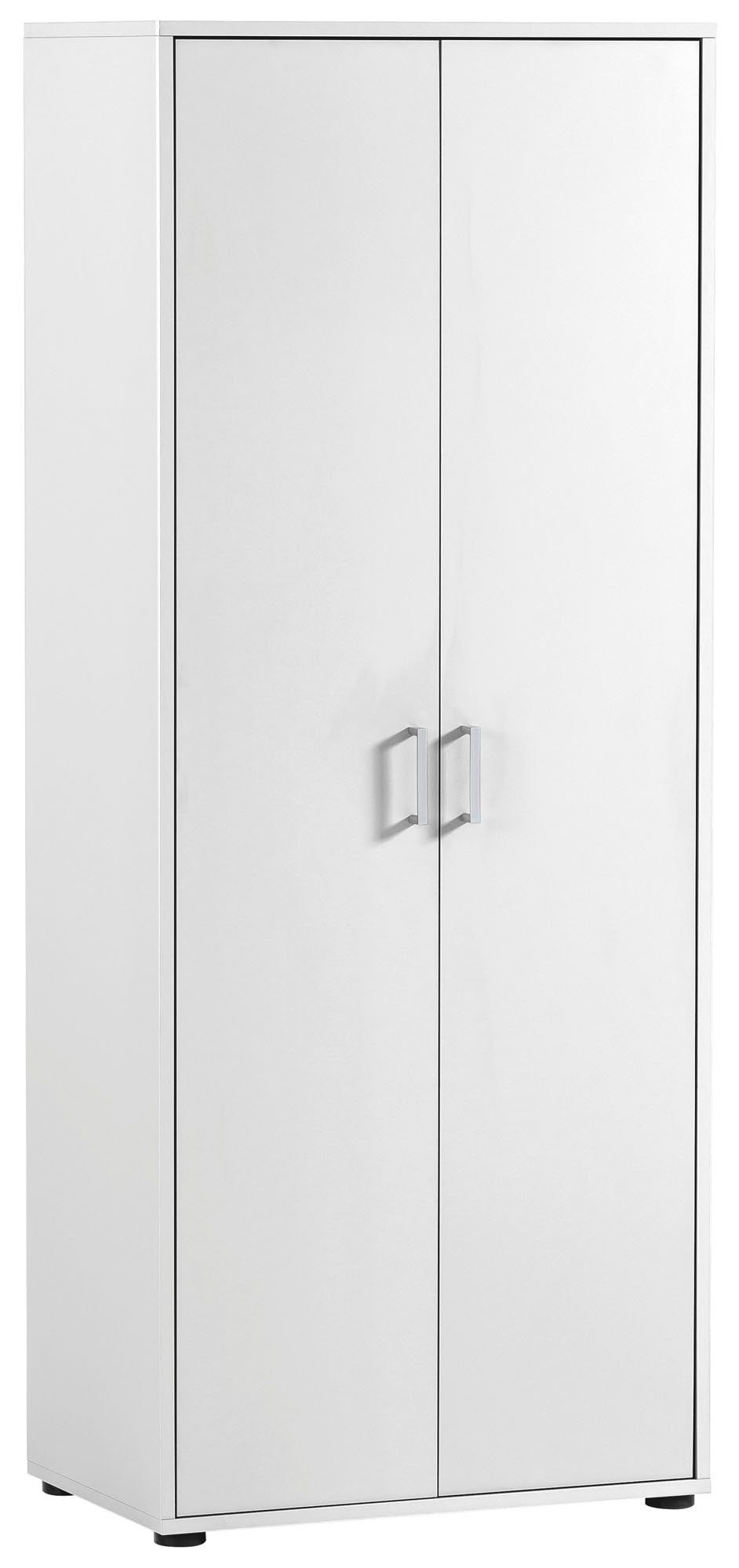 Schildmeyer Archiefkast Baku Opbergkast, 65 x 163 cm, deuren met soft-close functie bijzetkastjes wit