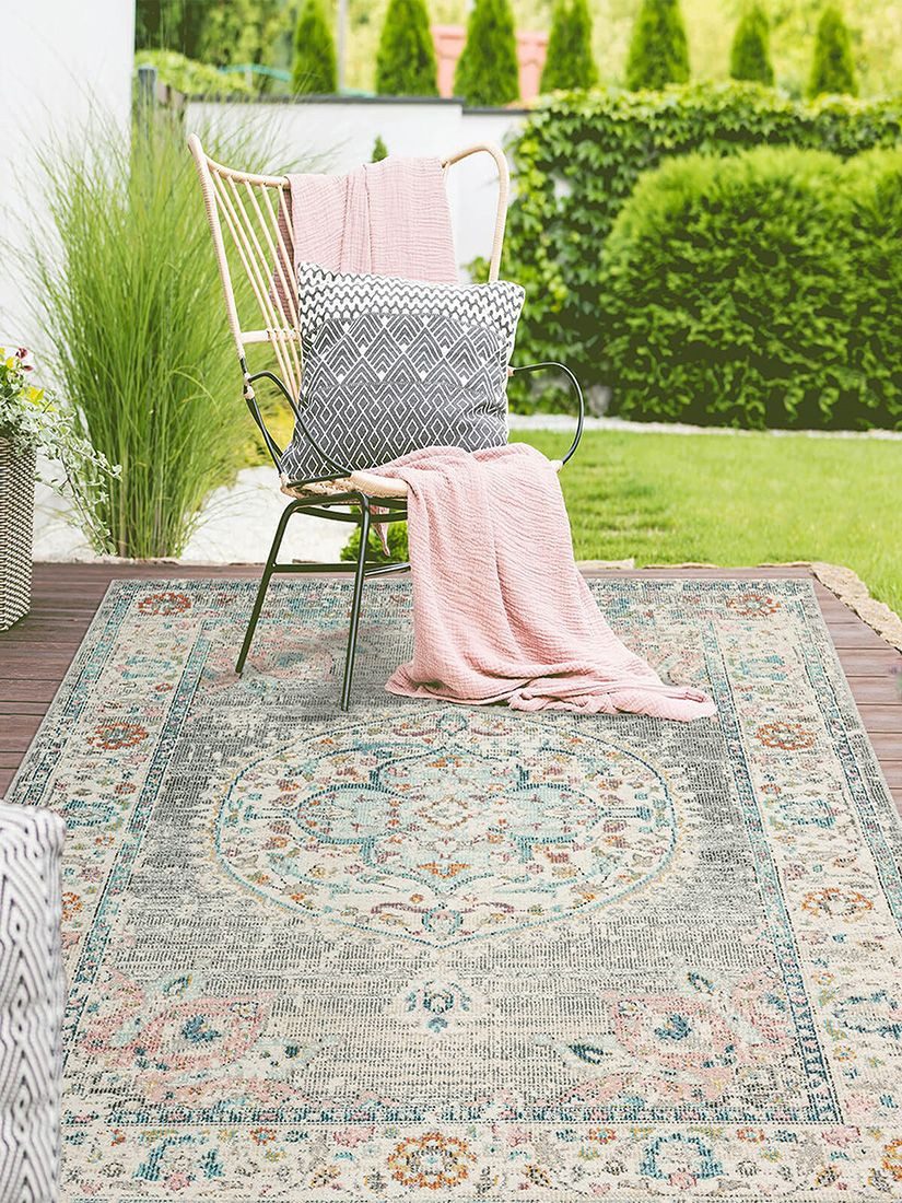 The carpet Vloerkleed Palma Buiten moderne robuuste in- en outdoor tapijt
