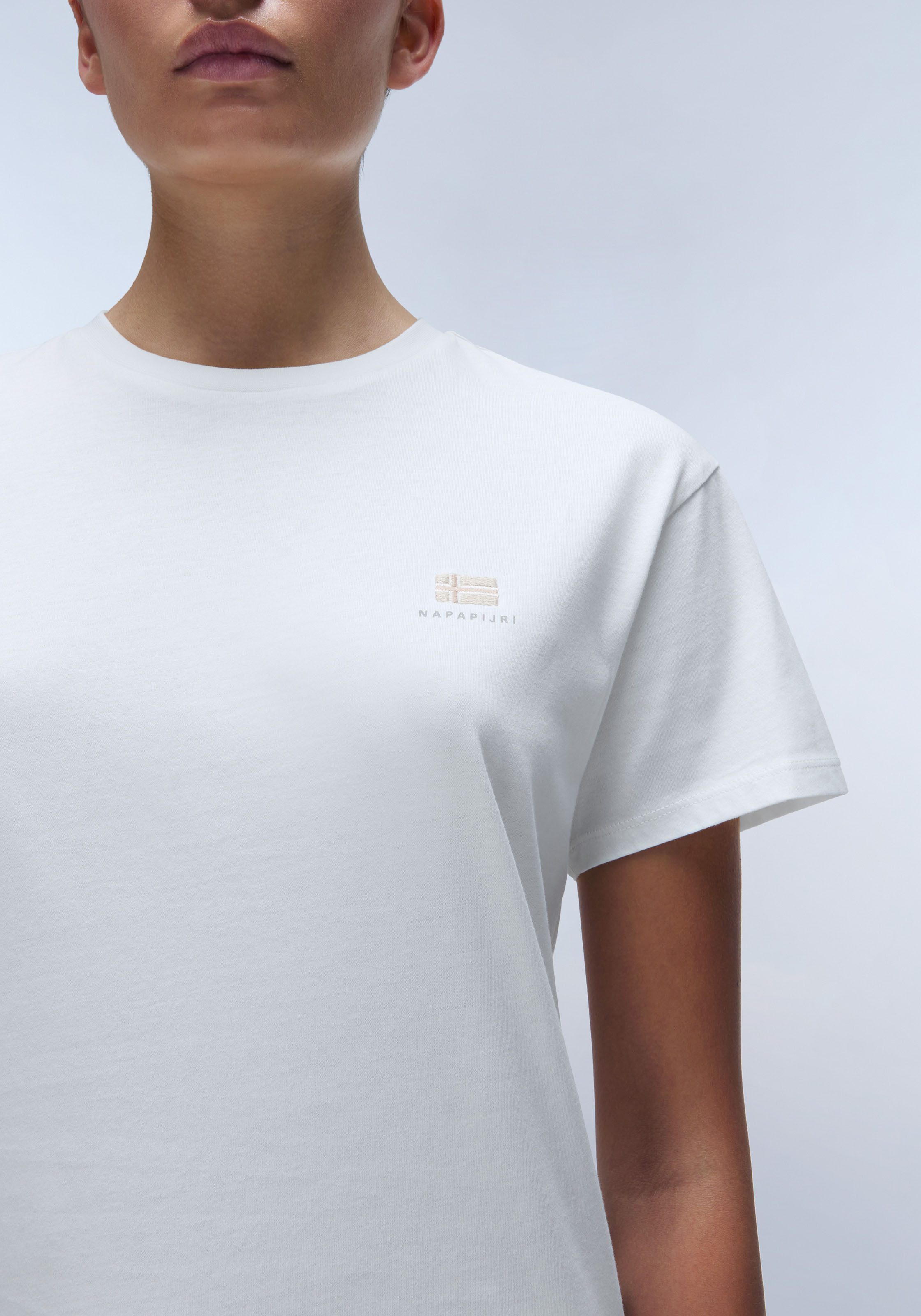 Napapijri T-shirt S-NINA 941 BLACK BEAUTY