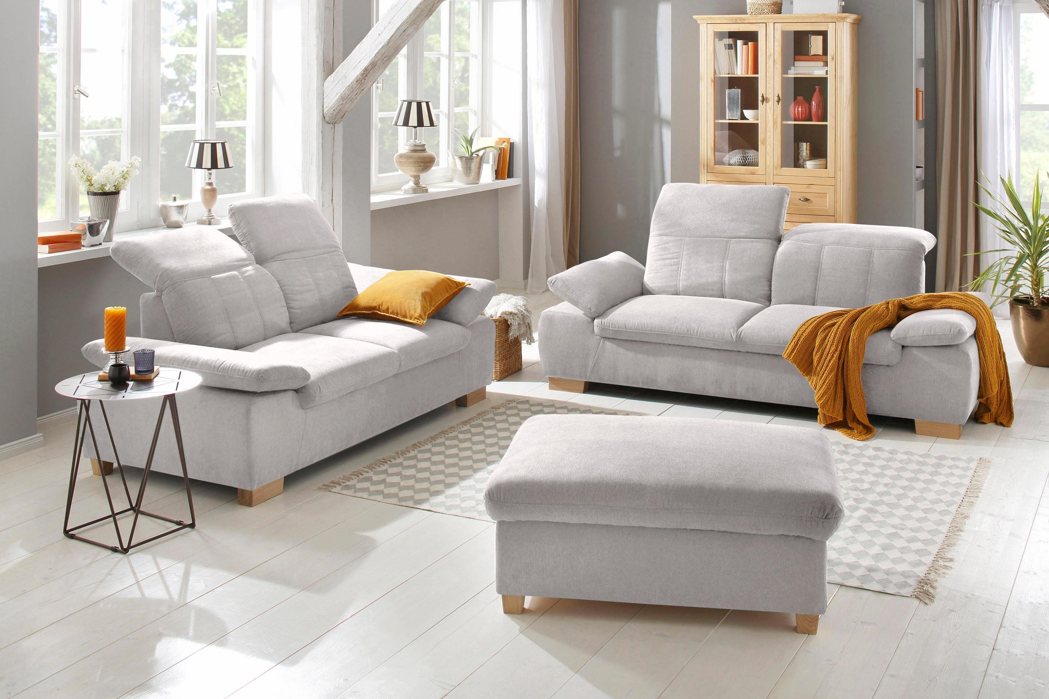 Home affaire 2-zitsbank Bergamo Multifunctionele Sofa, comfortabel en gemakkelijk