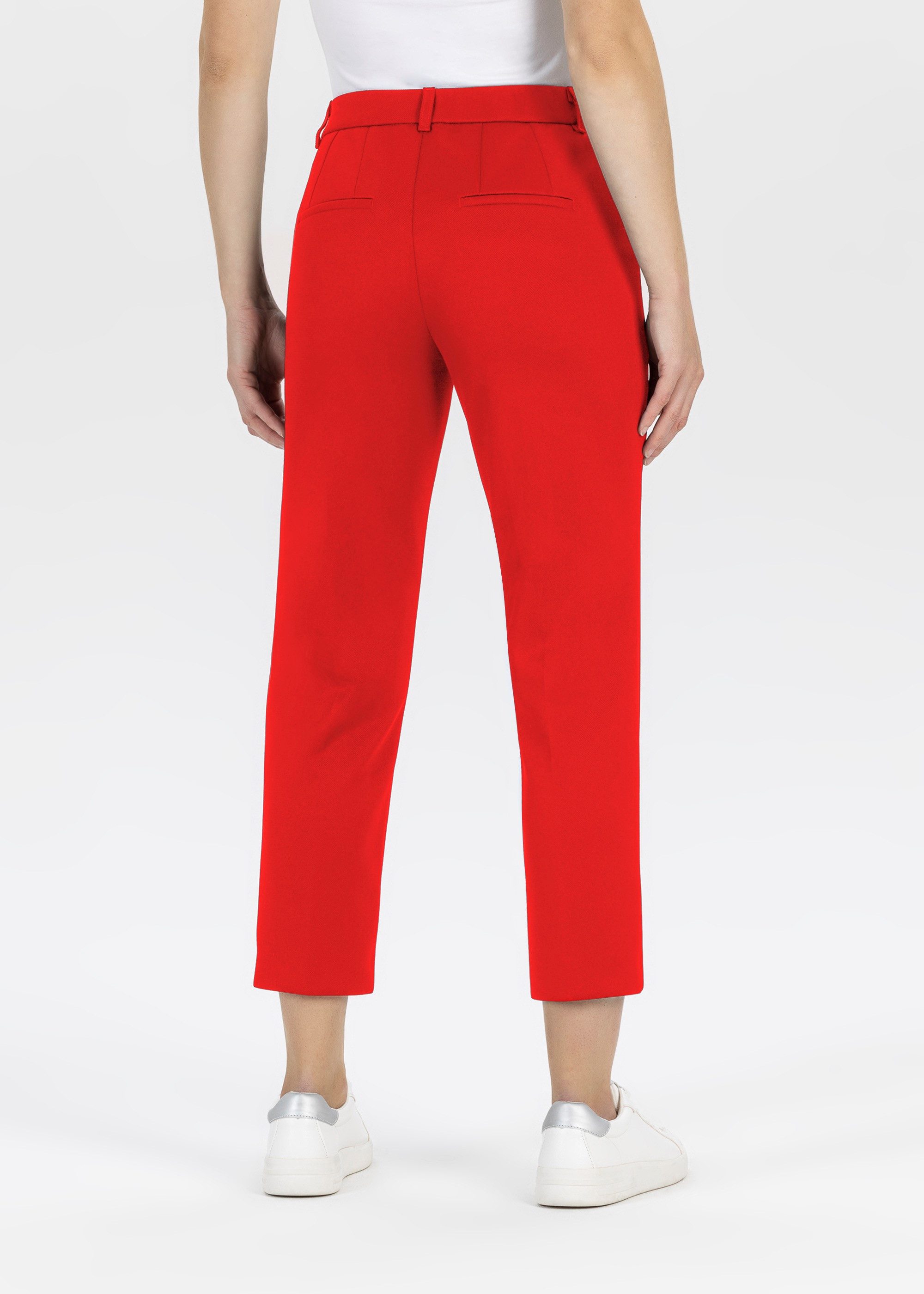 Stehmann Stoffen broek met elastische taille