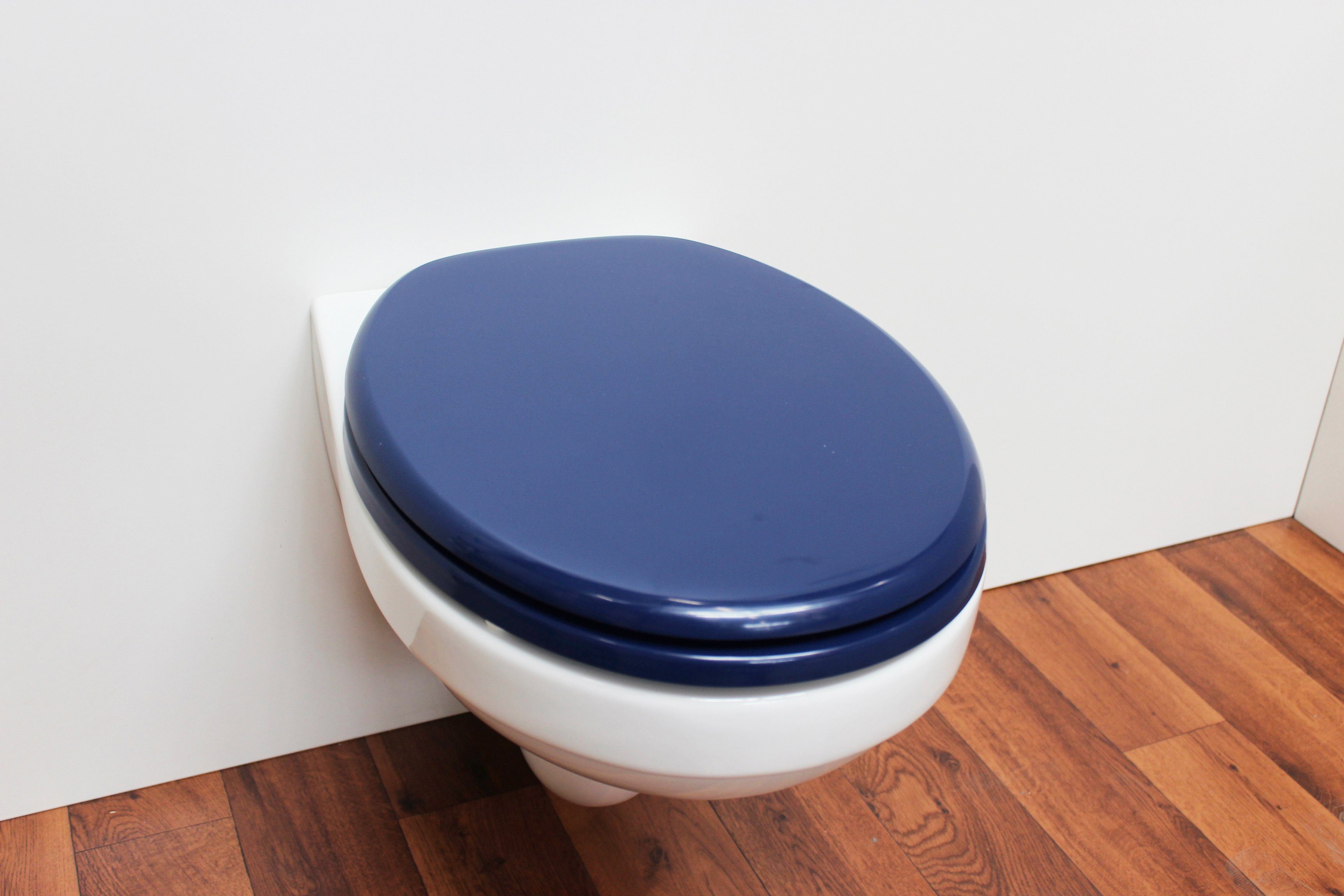 ADOB Toiletzitting Capri met messing verchroomde scharnieren