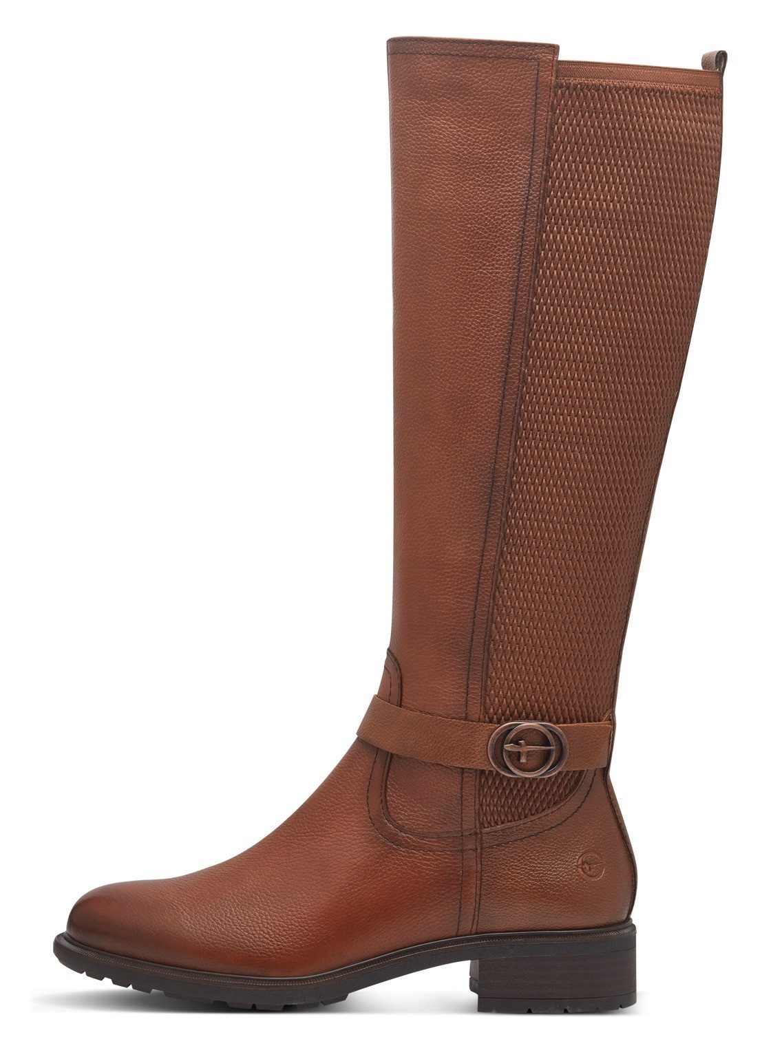 Tamaris Laarzen hakken, lange laarzen met xs-schaft en stretchfunctie