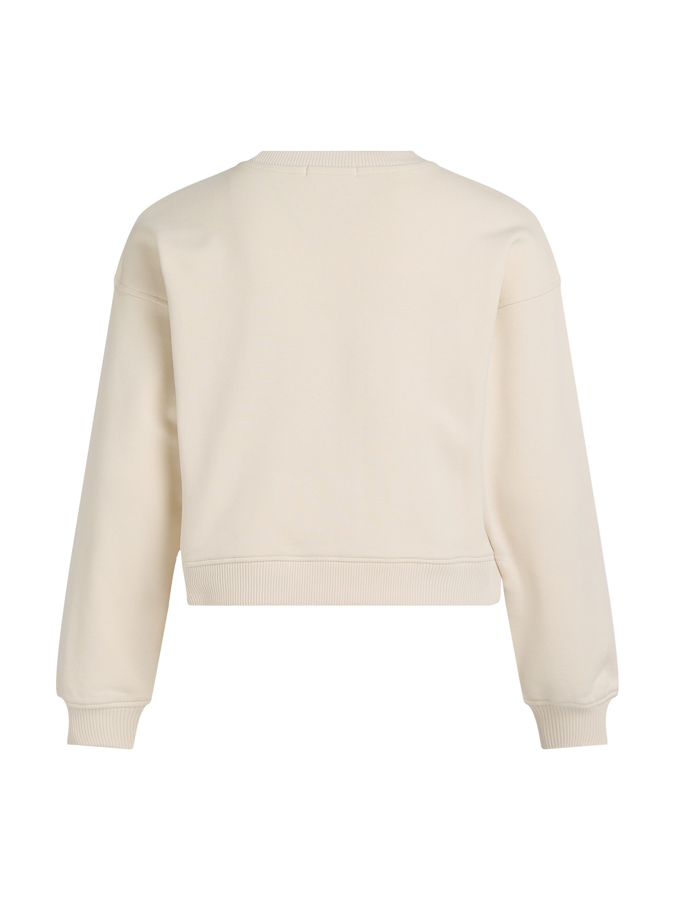 Calvin Klein Sweatshirt GLITTER MONOLOGO CN SWEATSHIRT voor kinderen tot 16 jaar met logo-opdruk