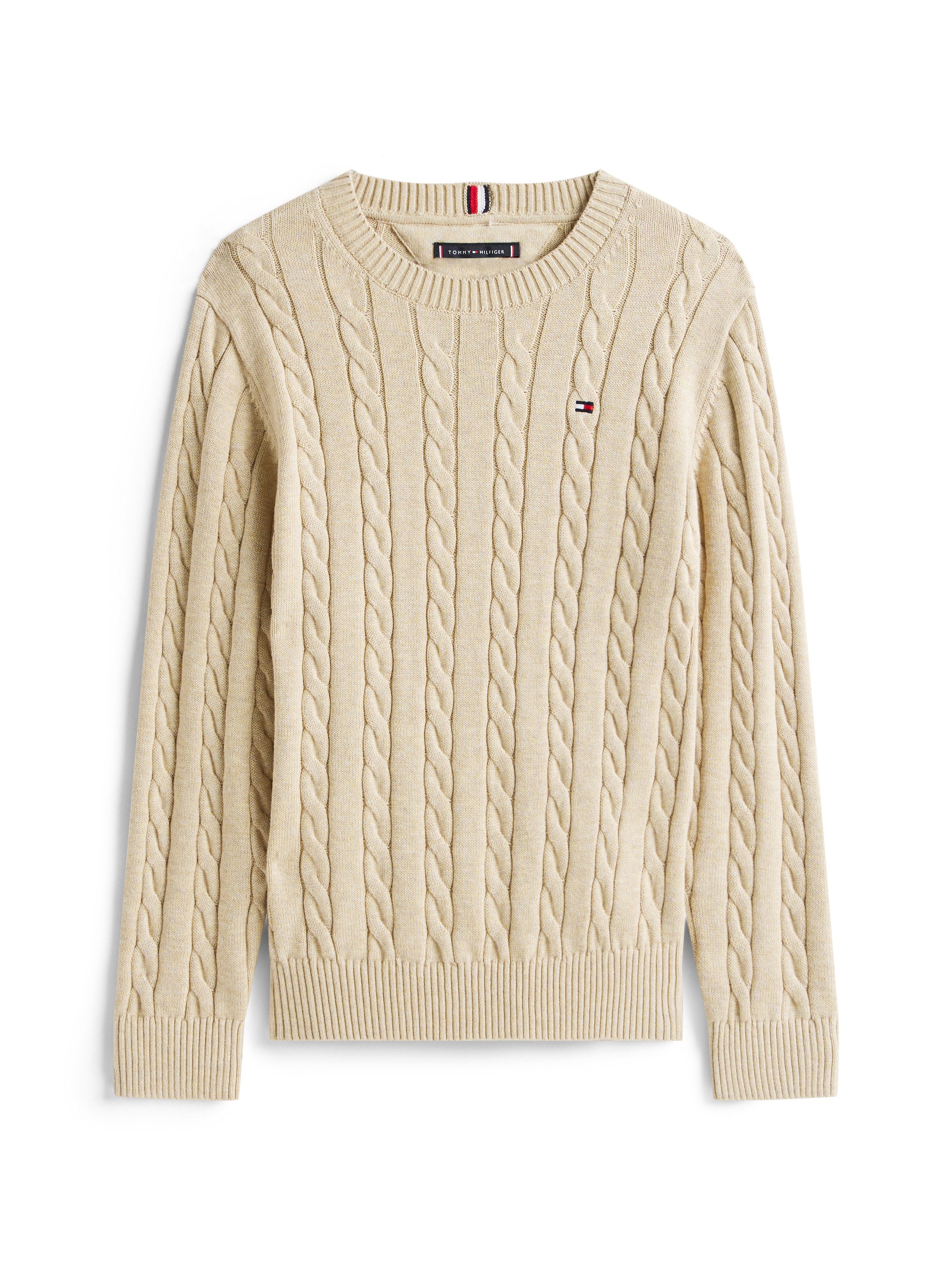 Tommy Hilfiger Gebreide trui COTTON CABLE SWEATER