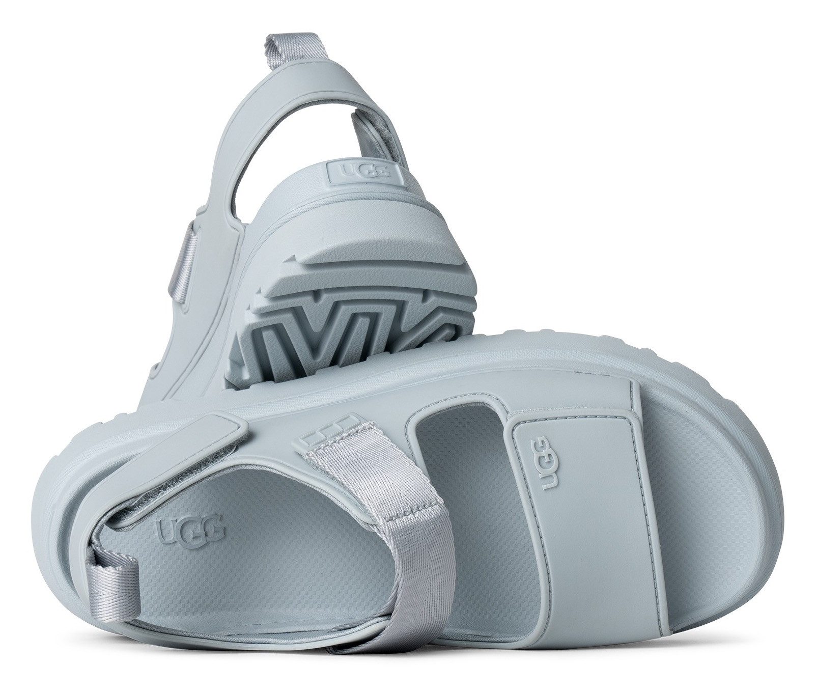 UGG Plateausandalen Goldenglow , zomerschoen, strandschoen, plateausandaal met klittenbandsluitingen