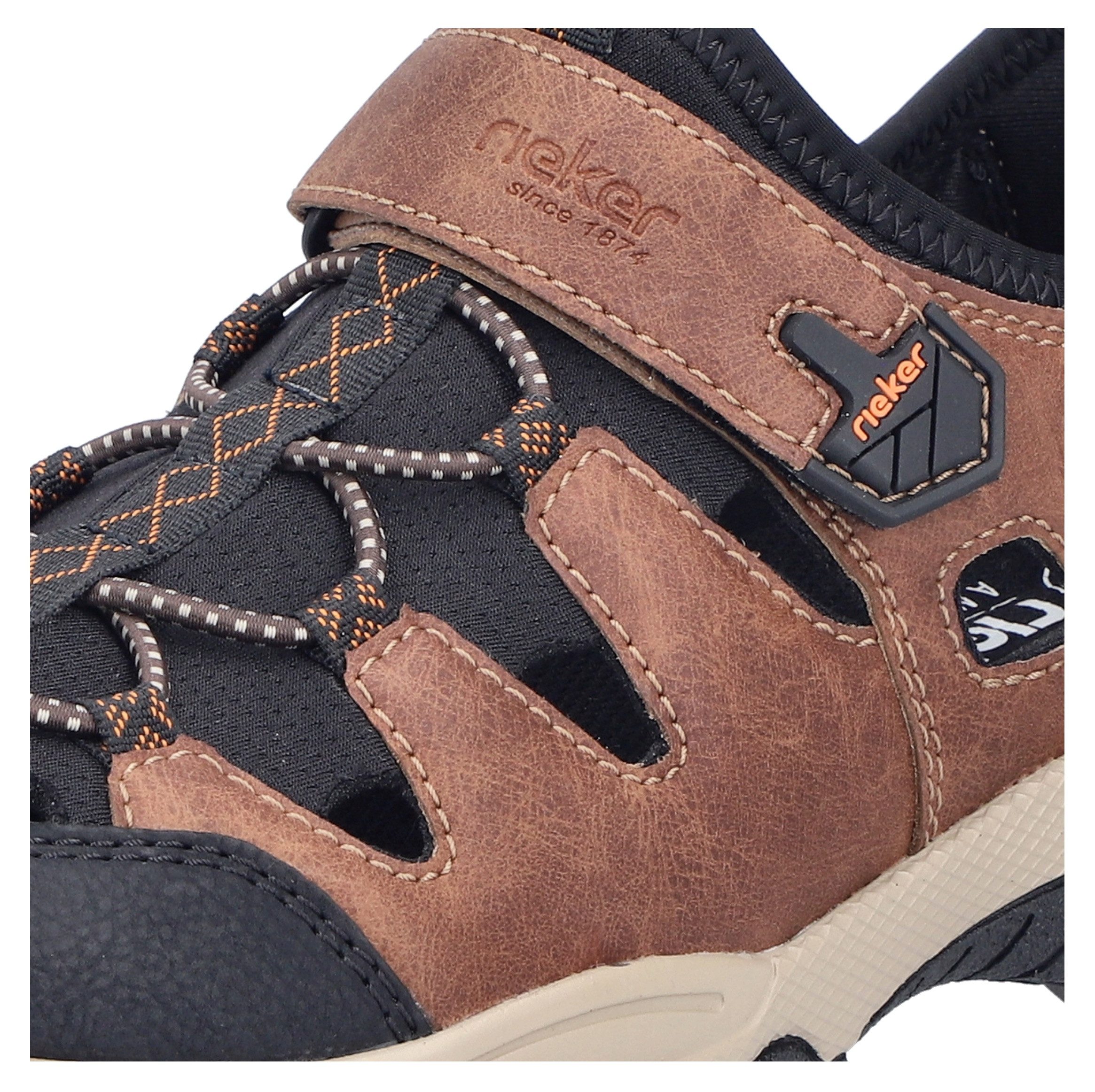 Rieker Slip-on sneakers , instapschoen, trekking schoen, outdoorschoen met luchtige perforaties