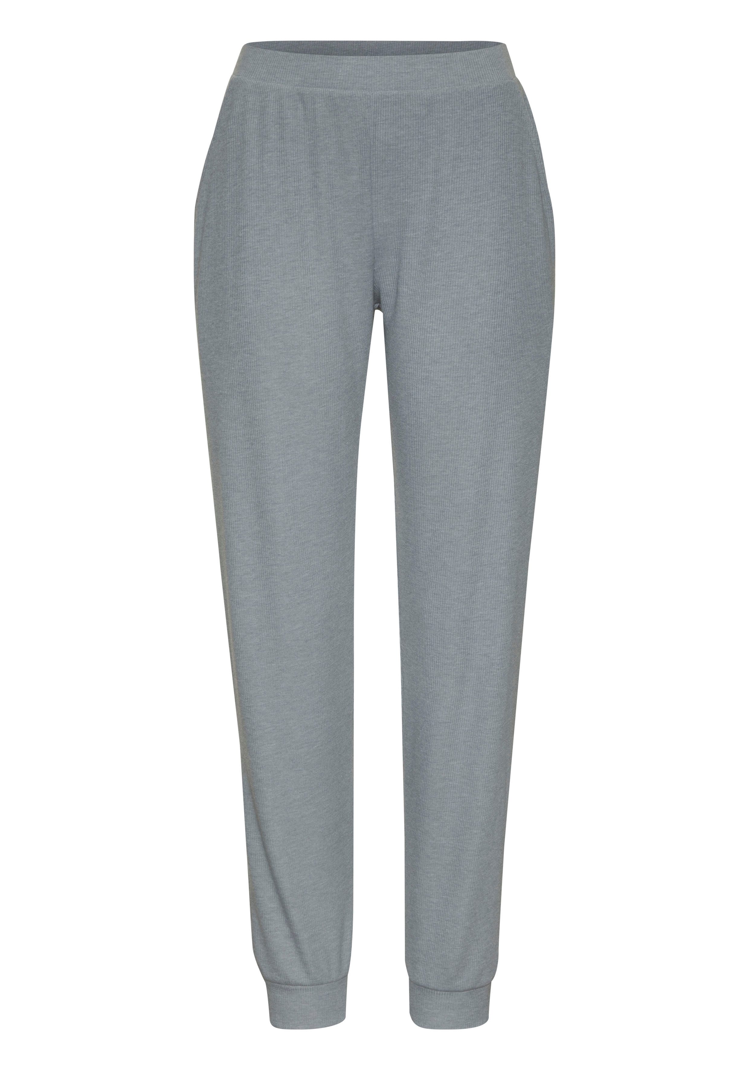 Vivance Dreams Pyjamabroek in zachte ribkwaliteit