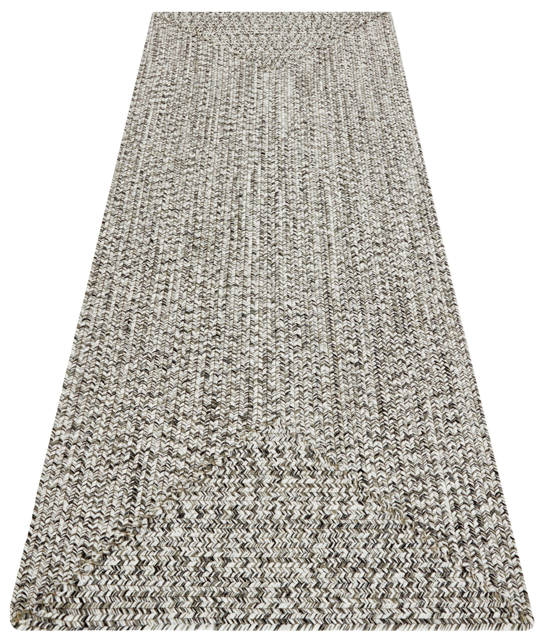 HANSE Home Vloerkleed Trenzado In- & outdoor, handgemaakt-look, loper, weerbestendig, balkon, woonkamer