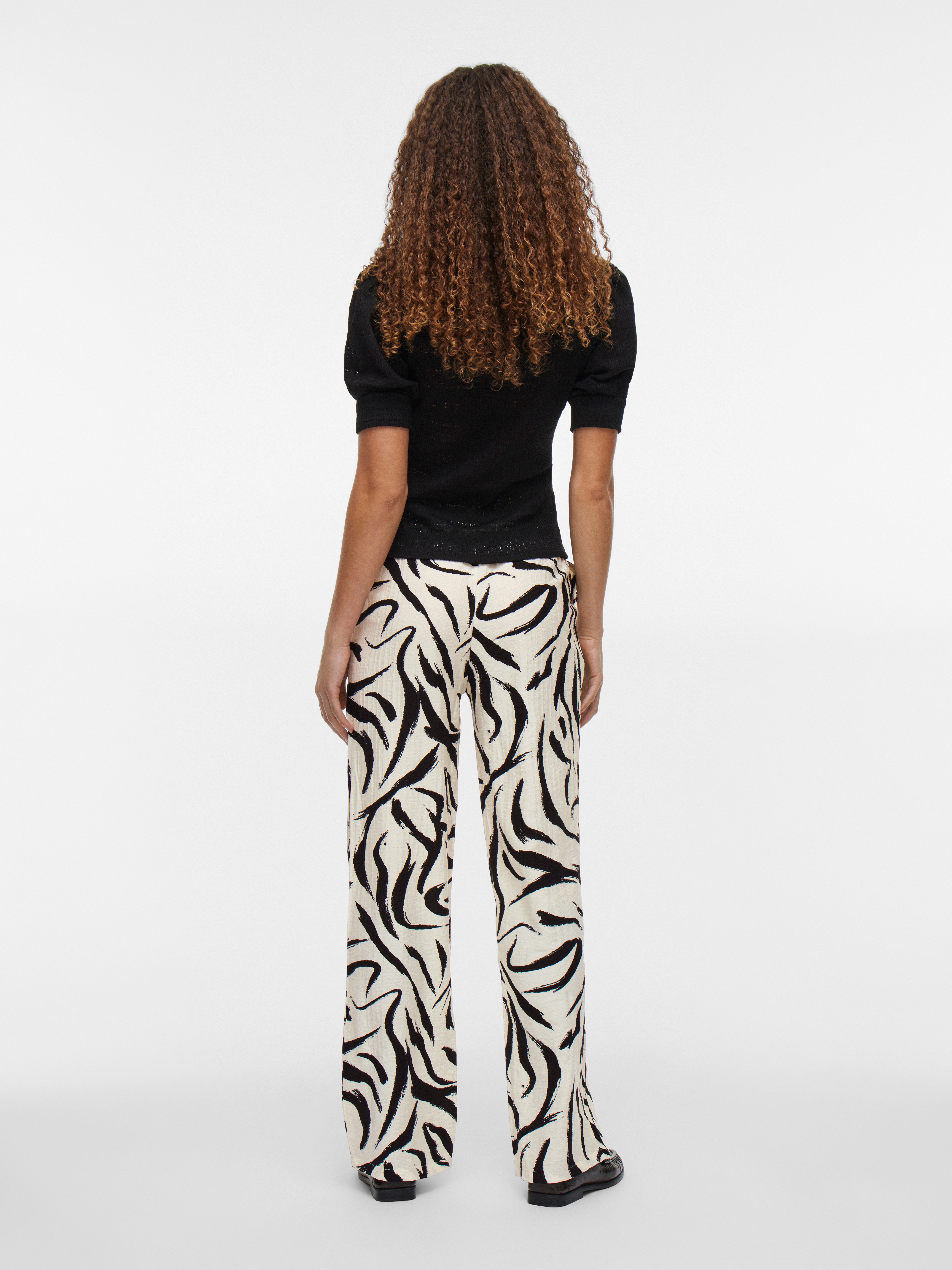 Vila Comfortbroek VICLO HW LOOSE PANTS - NOOS