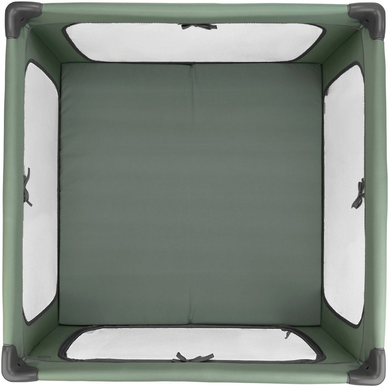 Hauck Baby-campingbed Sleep N Play SQ, Set dark green