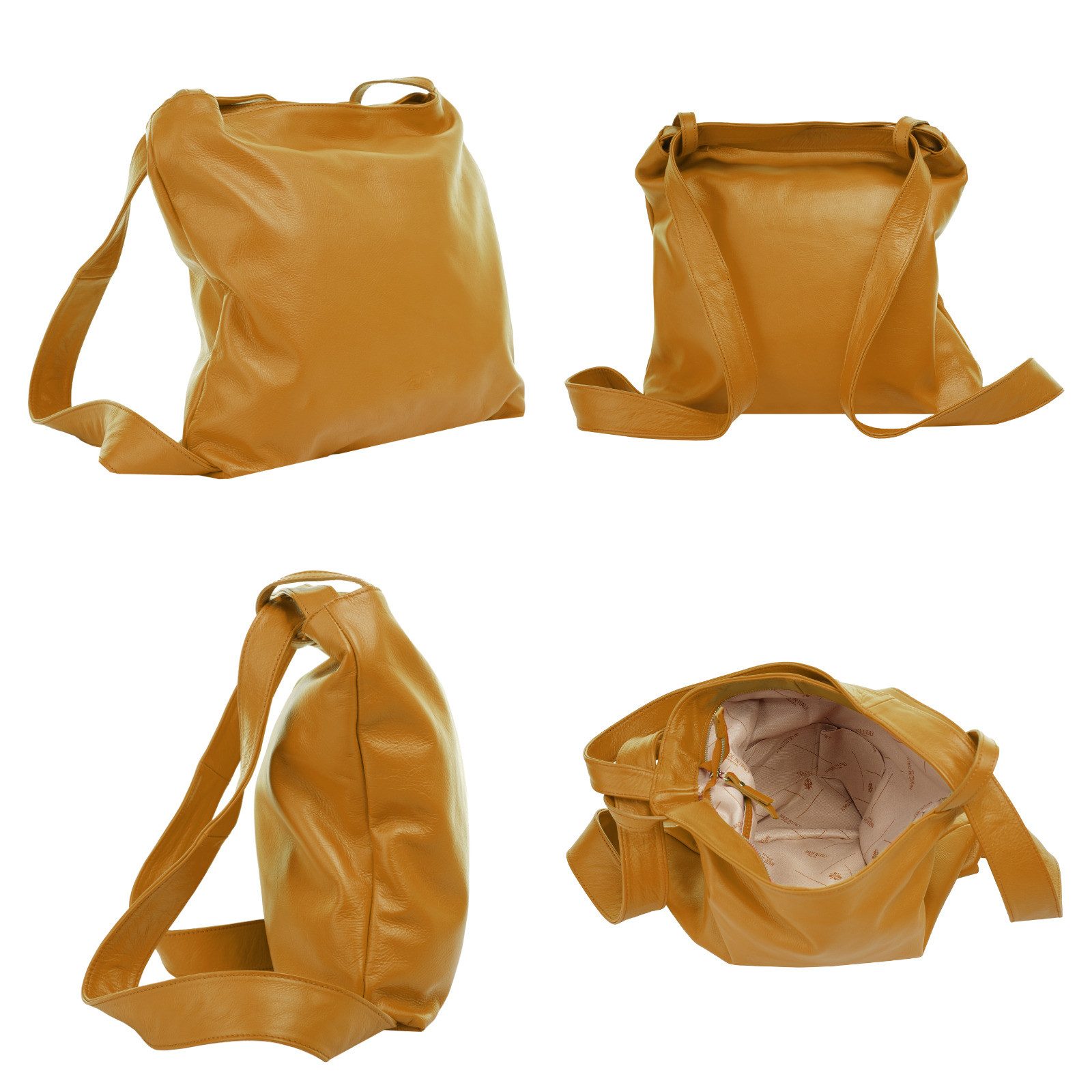Samantha Look Rugzak echt leer, made in italy