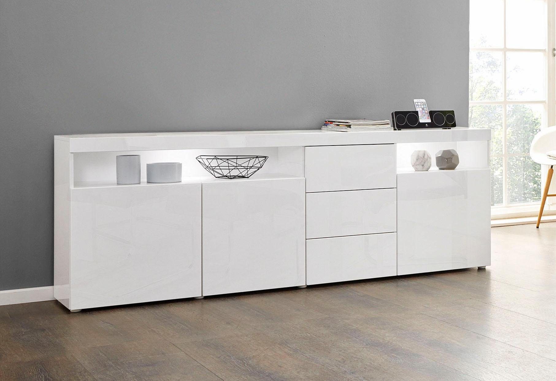 borchardt Möbel Dressoir Kaapstad Breedte 200 cm met 3 lades