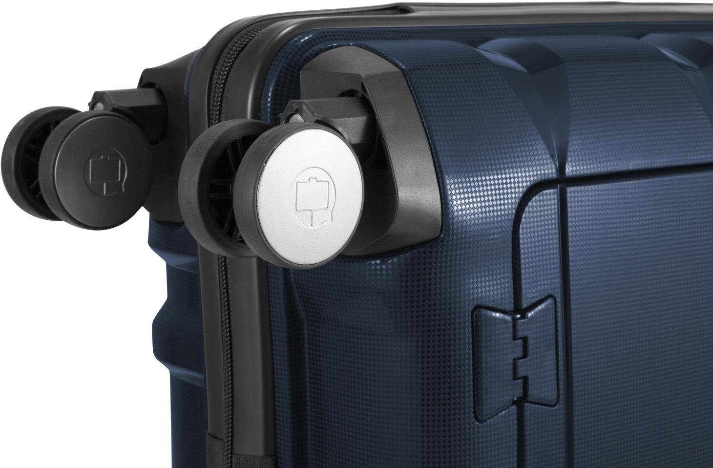 Hauptstadtkoffer Hardshell-trolley Britz, in verschillende kleuren en maten Harde koffer reisbagage TSA slot volumevergroting