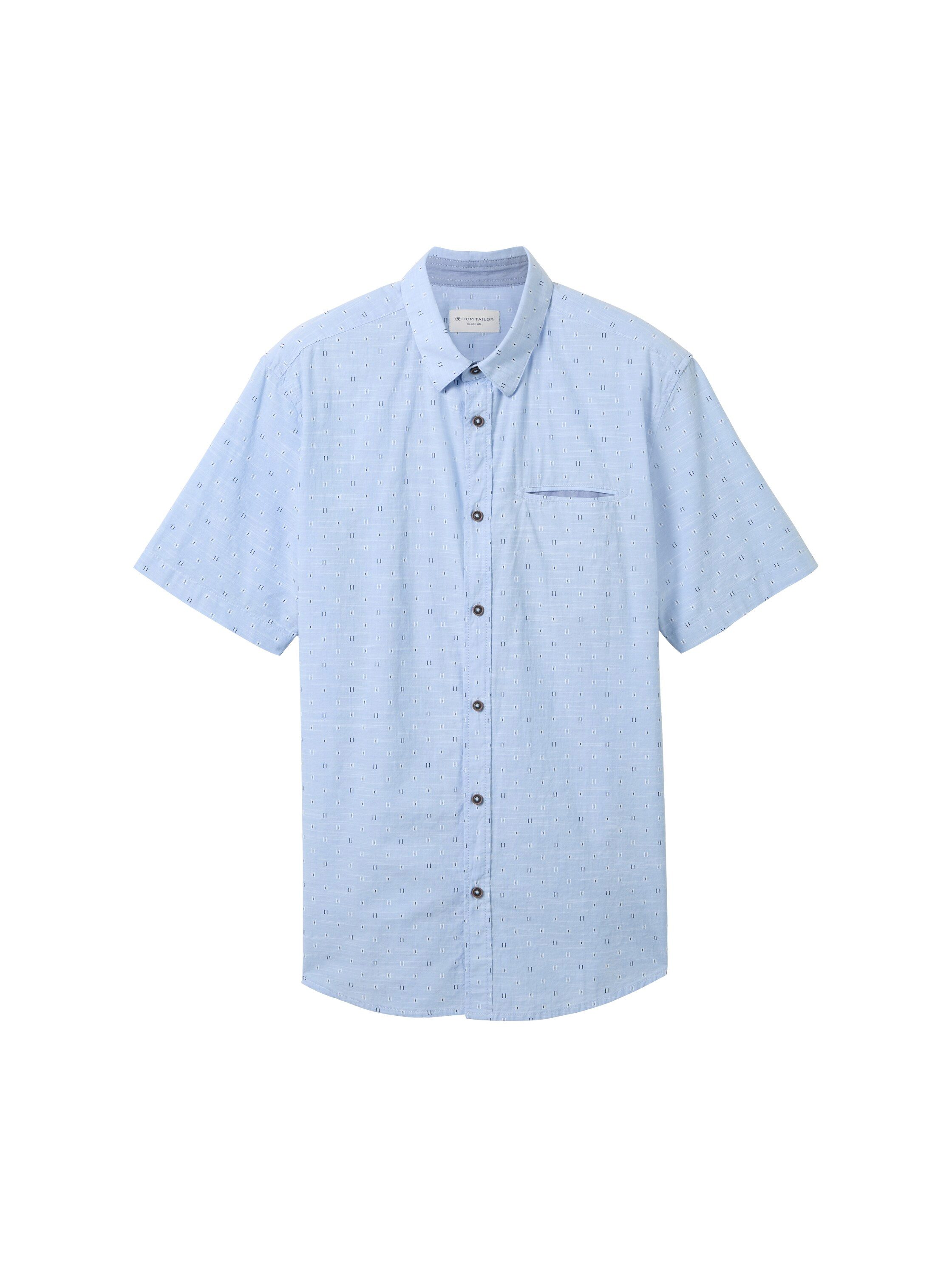 Tom Tailor Overhemd met korte mouwen met print all-over