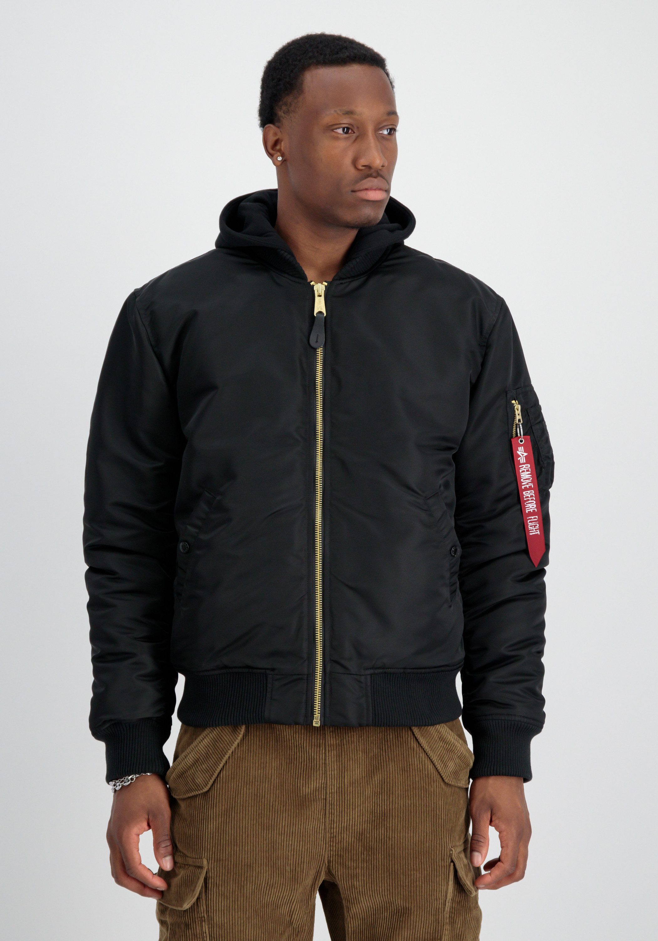 Alpha Industries Bomberjack Alpha Industries Mannen - Bomberjacks MA-1 Zip Kap Achter EMB
