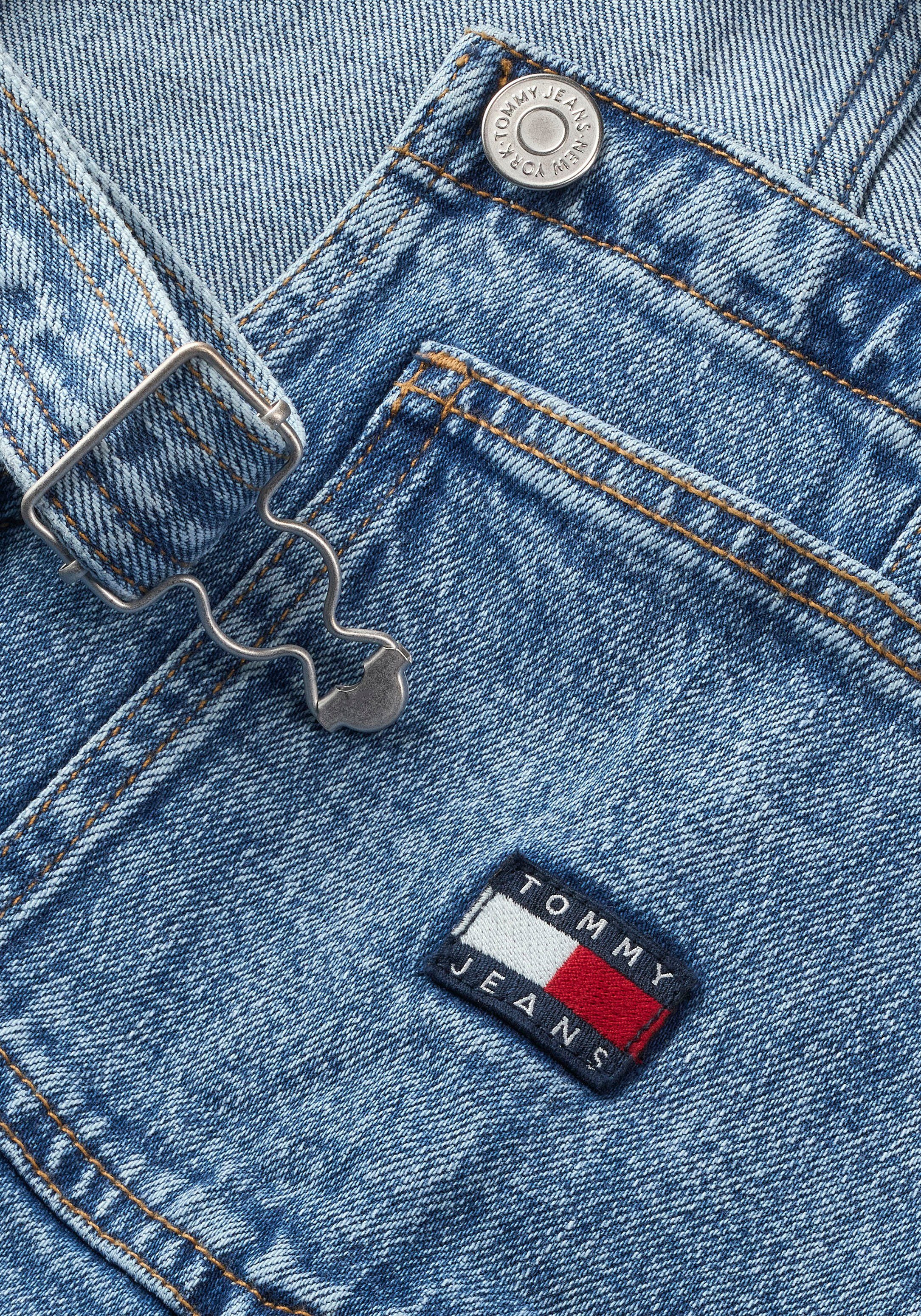 TOMMY Jeans jurk PINAFORE DRESS CG4136 met verstelbare schouderbanden