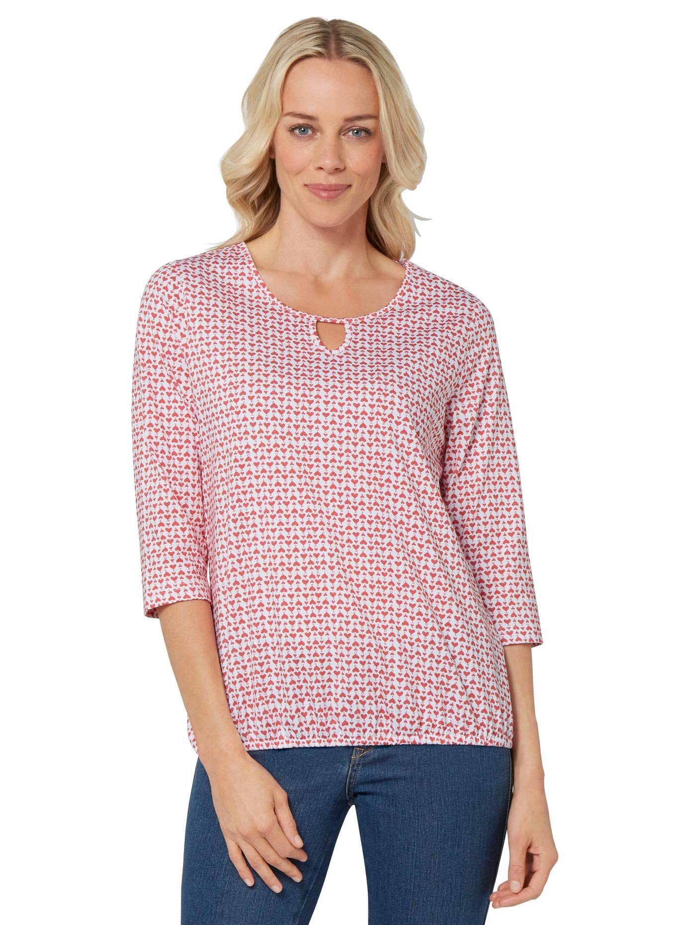 Classic Basics Shirt met 3 4-mouwen (1-delig)