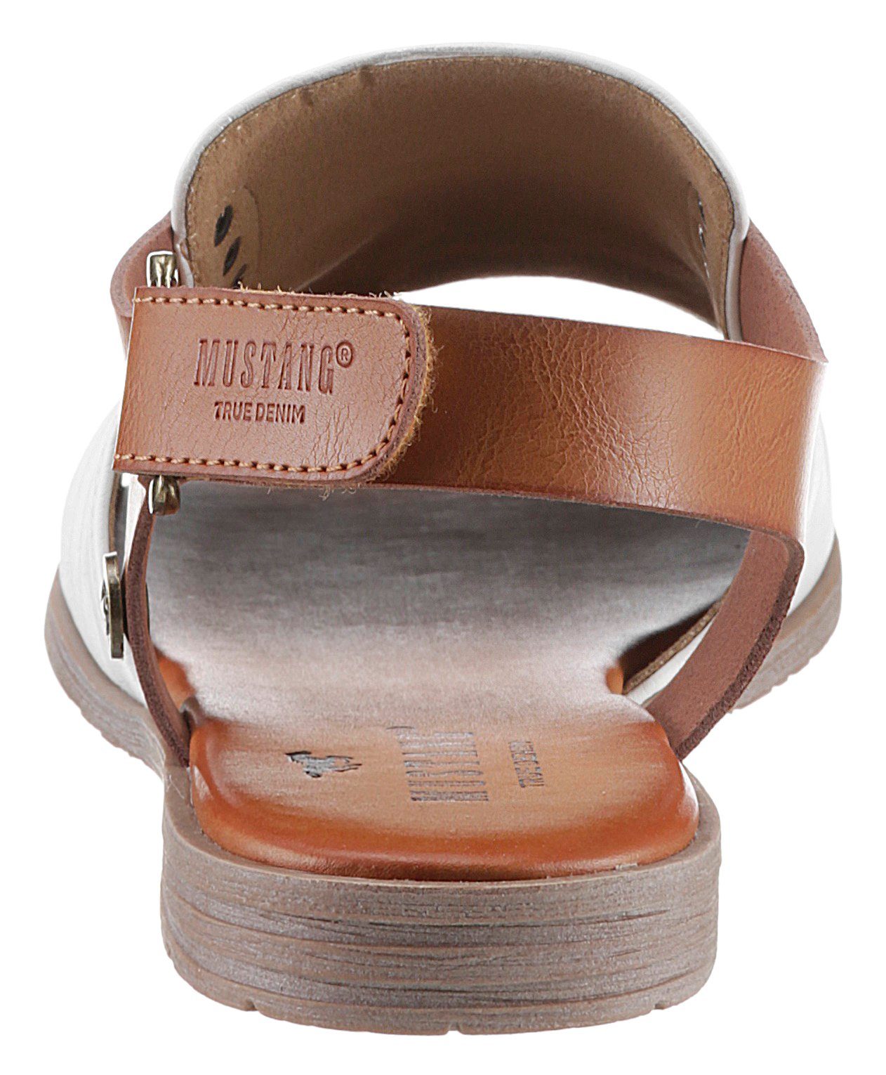 Mustang Shoes Sandalen zomerschoen, sandaal, blokhak, met klittenbandsluiting
